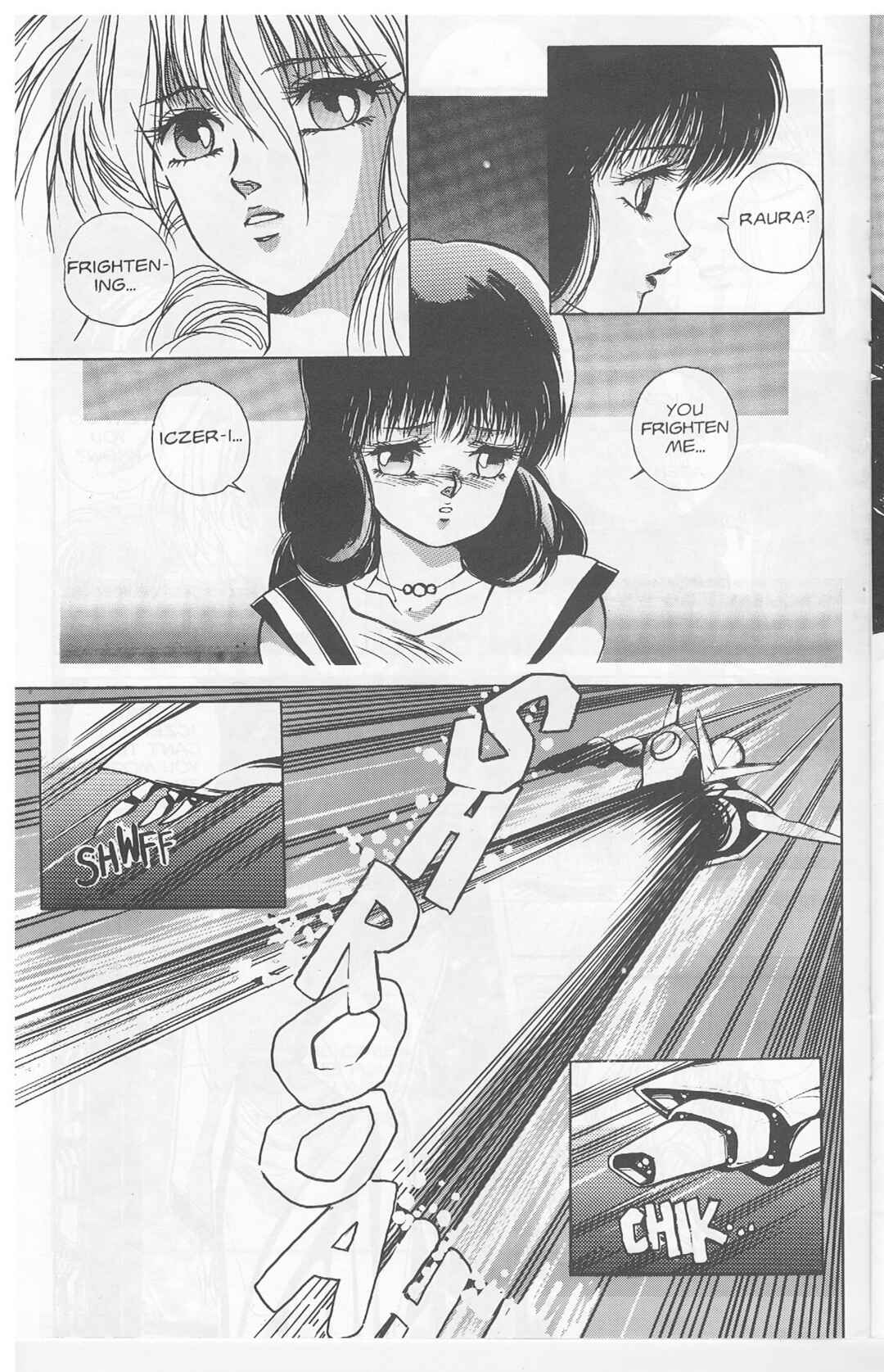 Page 12 Chapter 3 Golden Warrior Iczer-One