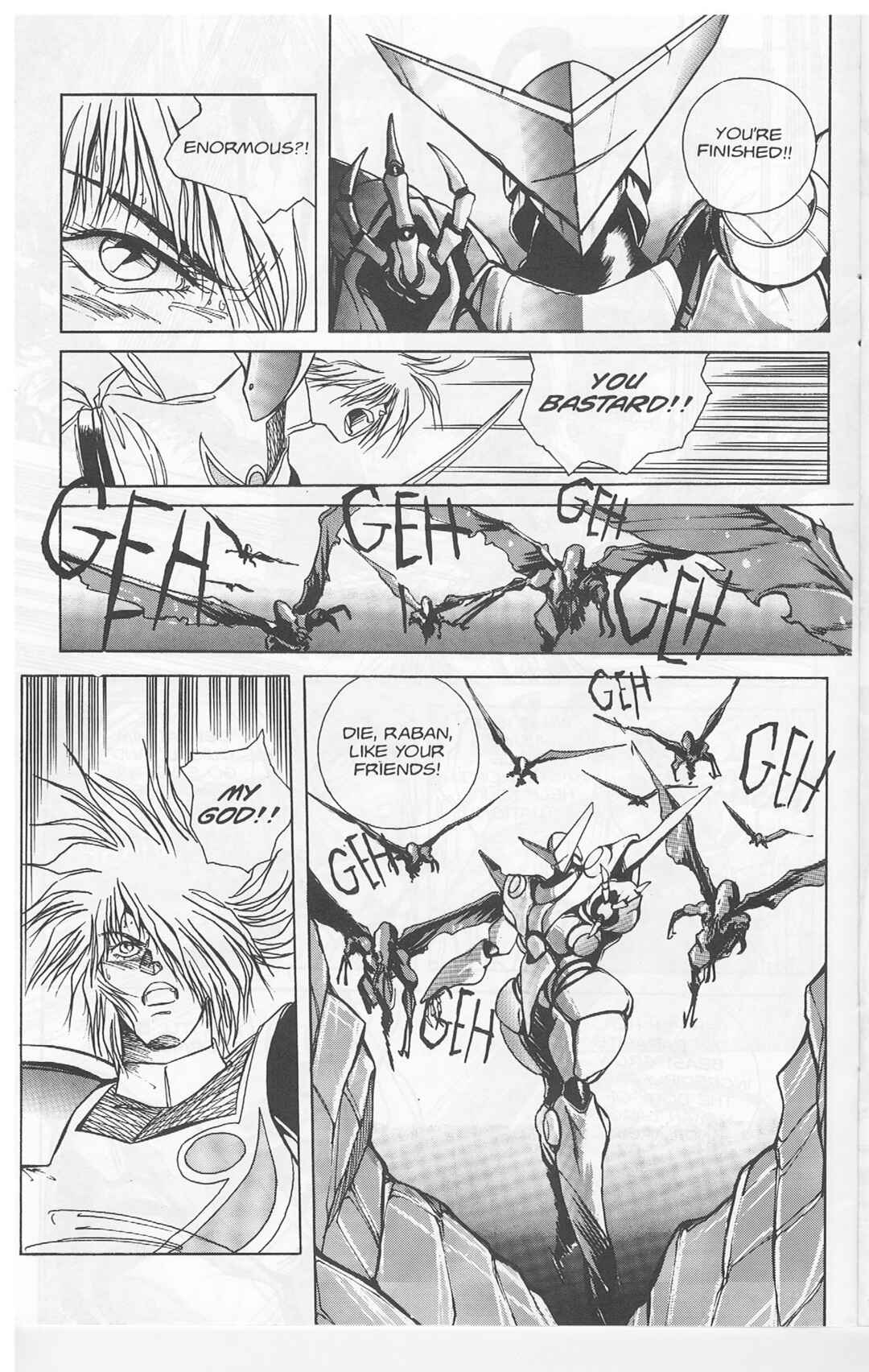 Page 14 Chapter 3 Golden Warrior Iczer-One