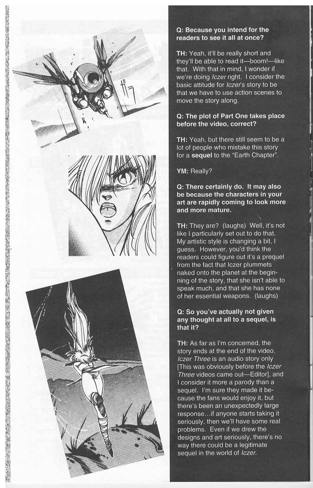 Page 26 Chapter 3 Golden Warrior Iczer-One