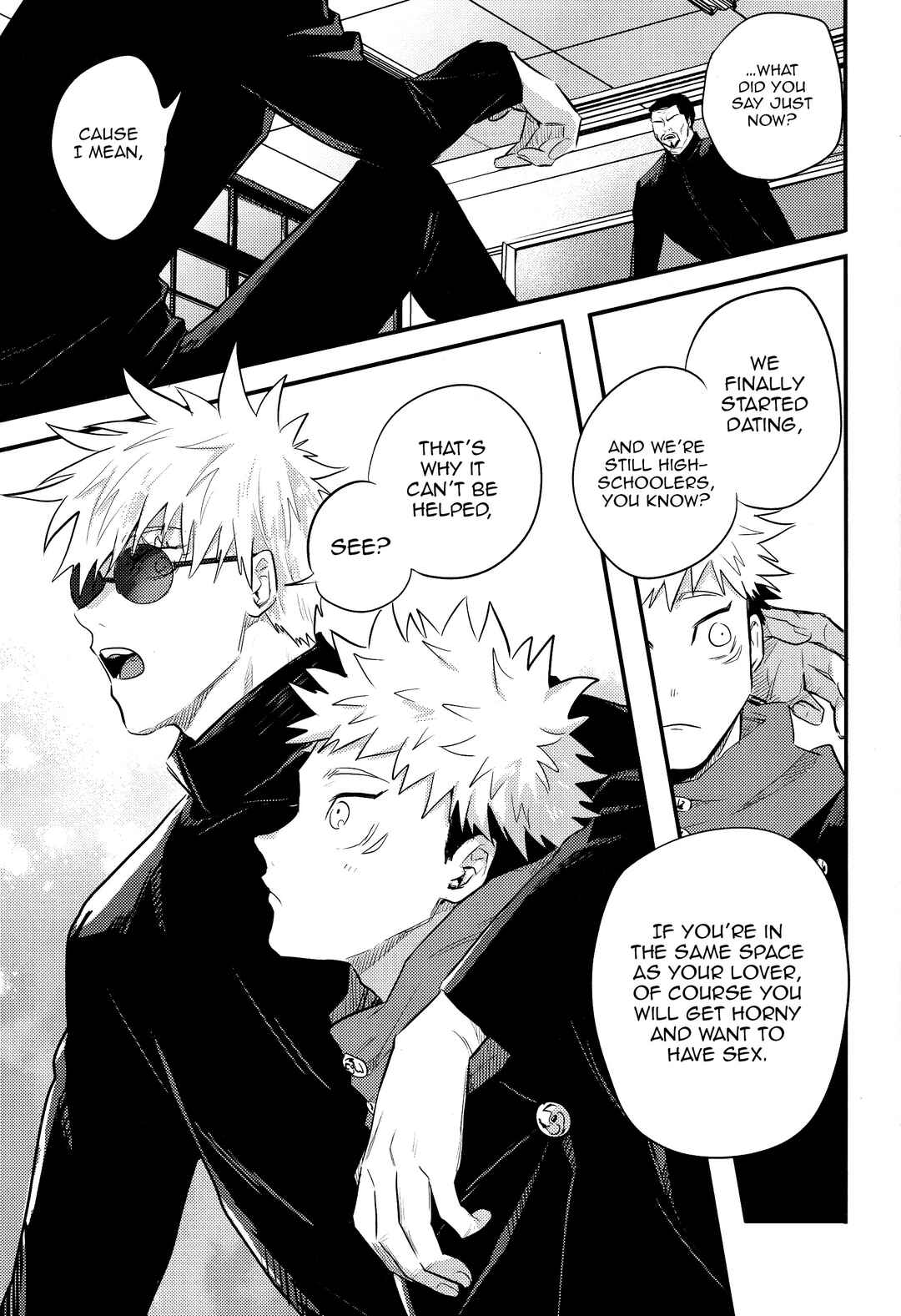 Page 10 Chapter Unknown_4ab5 Jujutsu Kaisen - Teppen Tsukinukeru Hodo Omae ga Suki da! (Doujinshi)