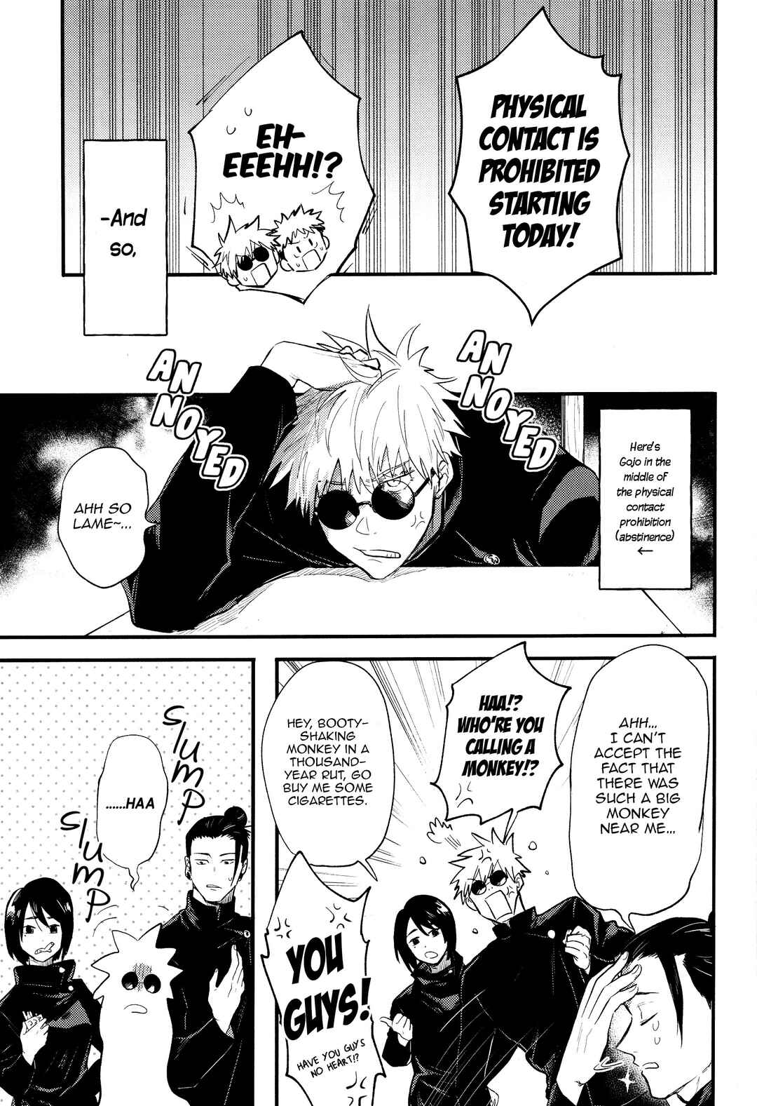 Page 12 Chapter Unknown_4ab5 Jujutsu Kaisen - Teppen Tsukinukeru Hodo Omae ga Suki da! (Doujinshi)