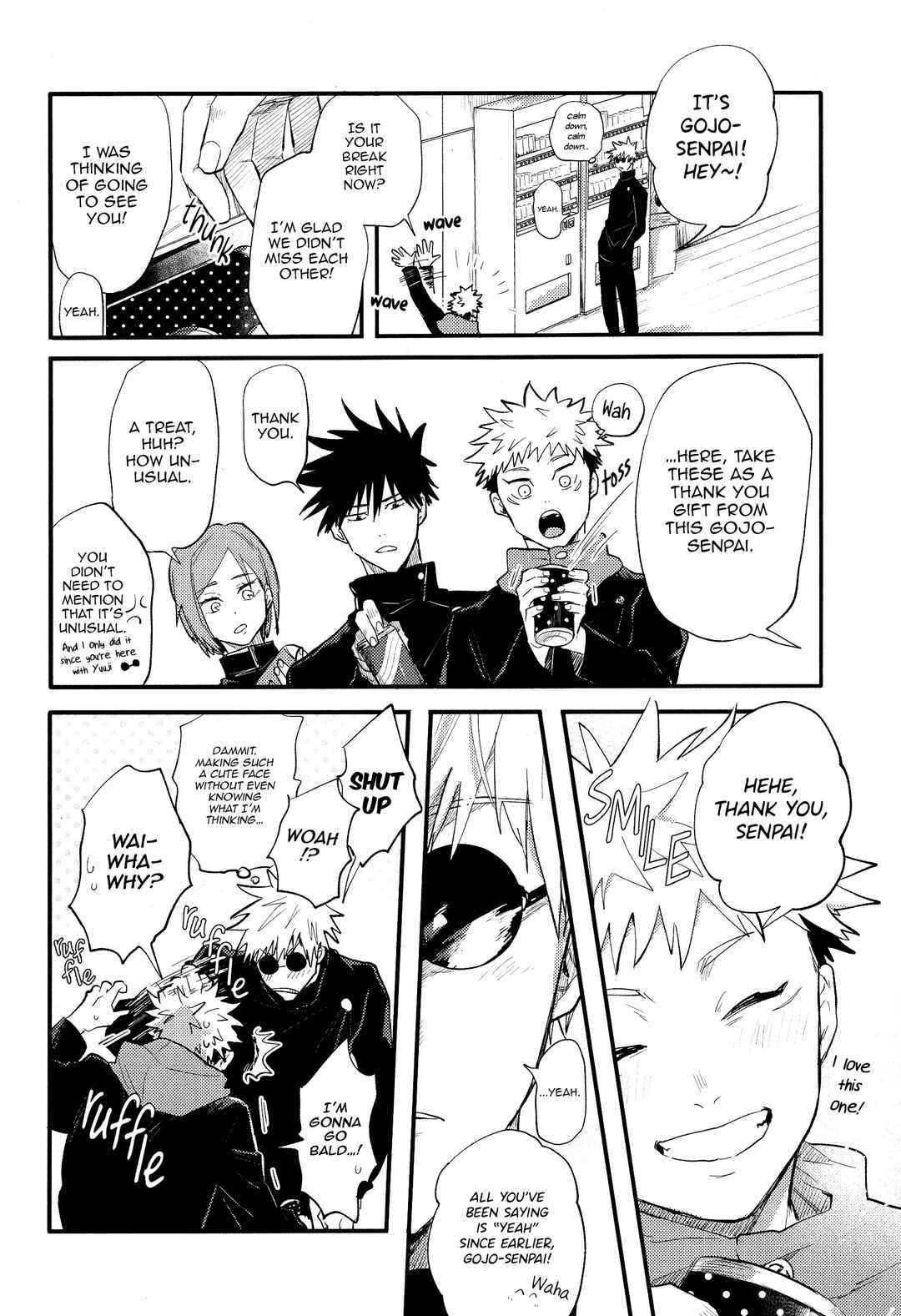 Page 15 Chapter Unknown_4ab5 Jujutsu Kaisen - Teppen Tsukinukeru Hodo Omae ga Suki da! (Doujinshi)