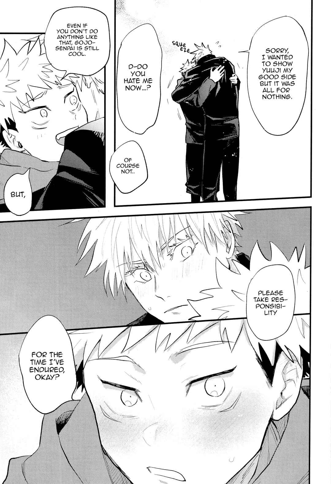 Page 24 Chapter Unknown_4ab5 Jujutsu Kaisen - Teppen Tsukinukeru Hodo Omae ga Suki da! (Doujinshi)