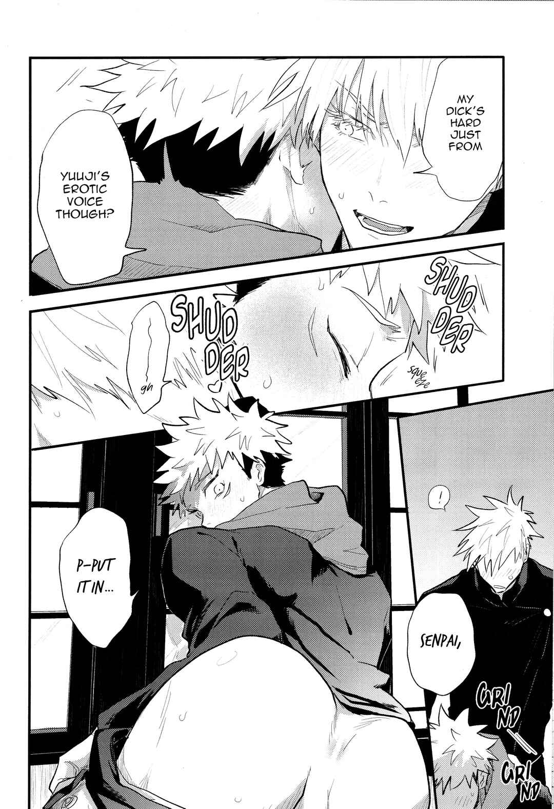 Page 27 Chapter Unknown_4ab5 Jujutsu Kaisen - Teppen Tsukinukeru Hodo Omae ga Suki da! (Doujinshi)