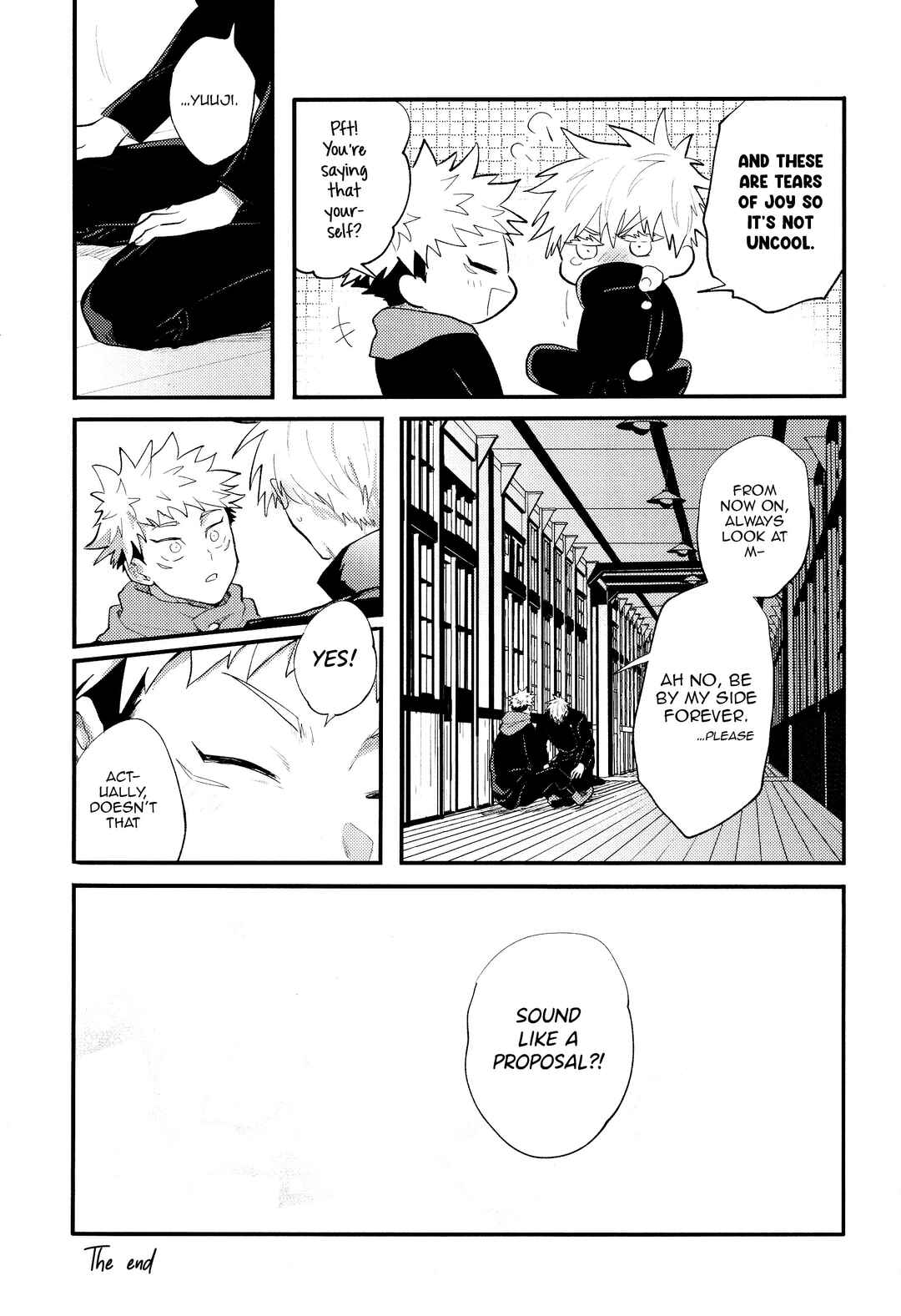 Page 36 Chapter Unknown_4ab5 Jujutsu Kaisen - Teppen Tsukinukeru Hodo Omae ga Suki da! (Doujinshi)