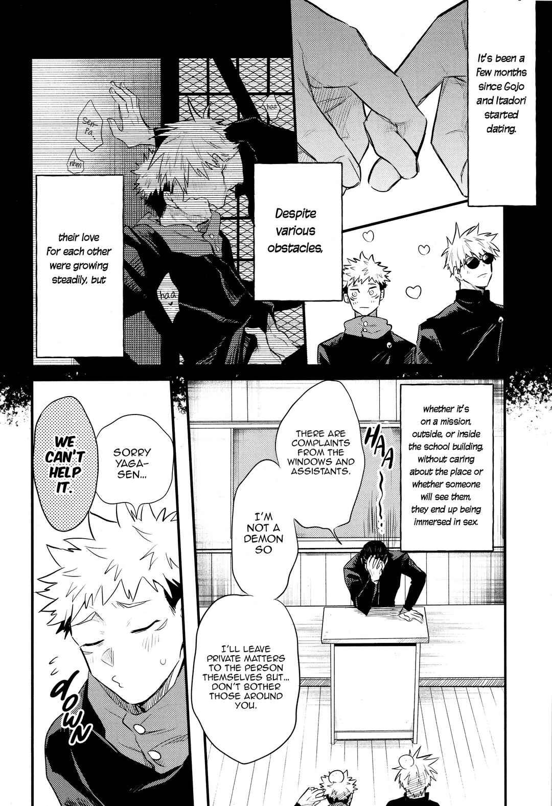 Page 9 Chapter Unknown_4ab5 Jujutsu Kaisen - Teppen Tsukinukeru Hodo Omae ga Suki da! (Doujinshi)
