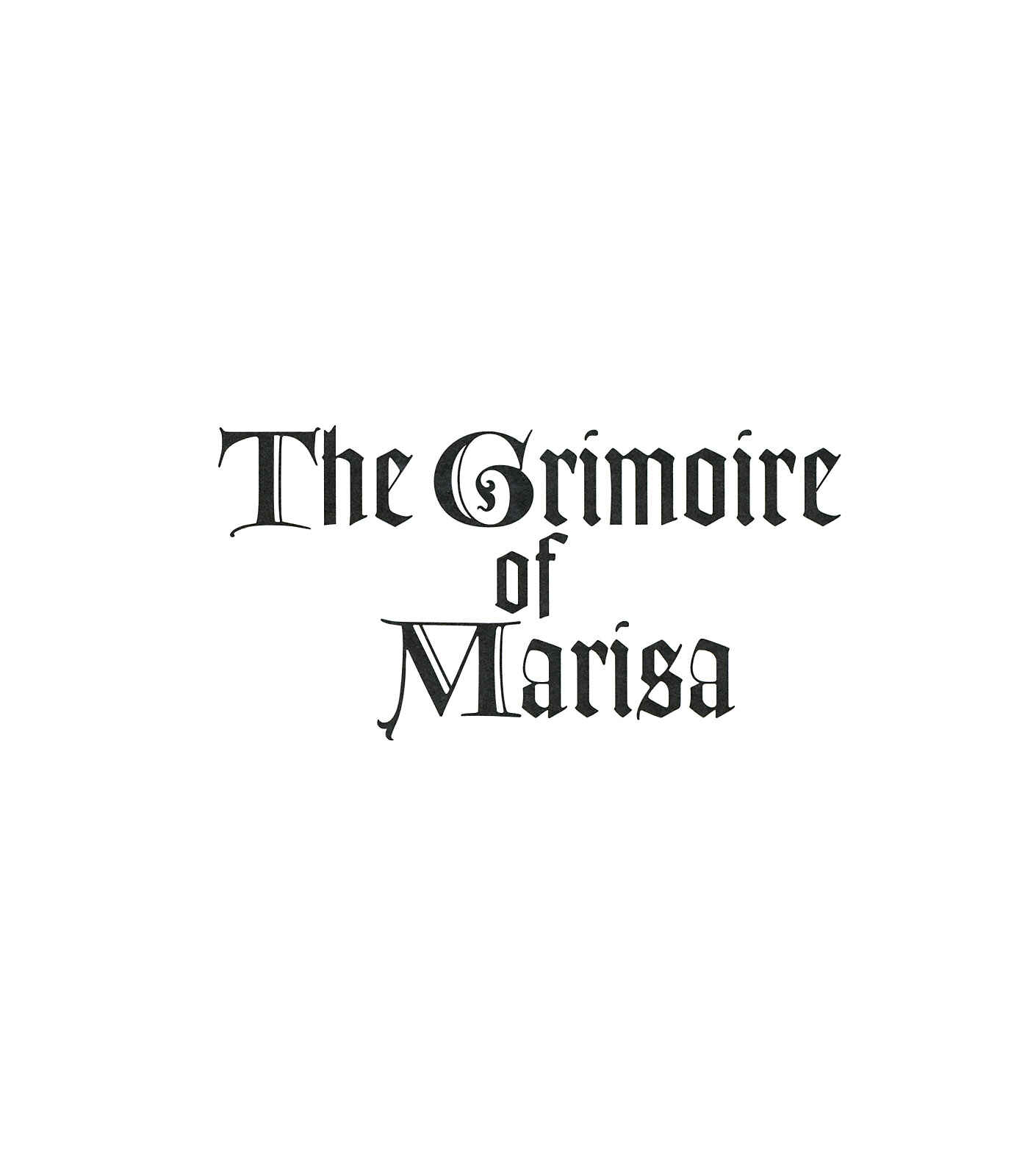 Page 5 Chapter Unknown_ee1f The Grimoire of Marisa [Touhou Project]