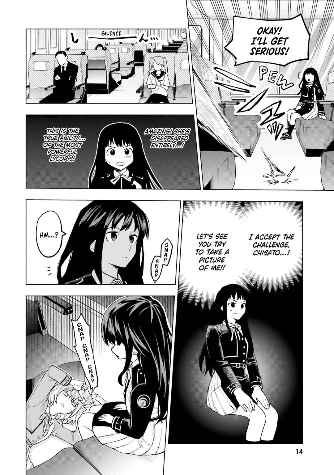 Page 10 Chapter 1 Lycoris Recoil Comic Anthology: Repeat