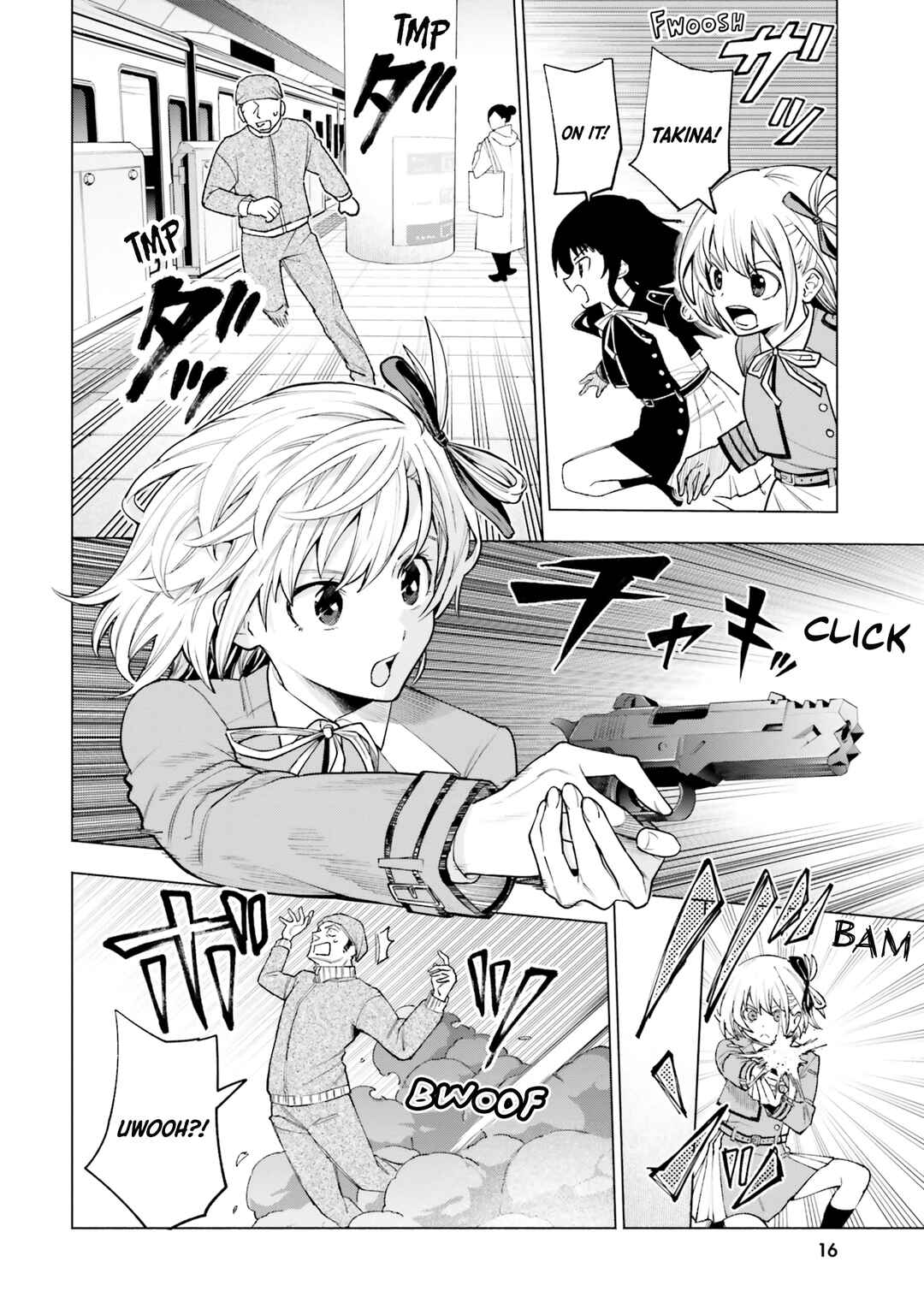 Page 12 Chapter 1 Lycoris Recoil Comic Anthology: Repeat