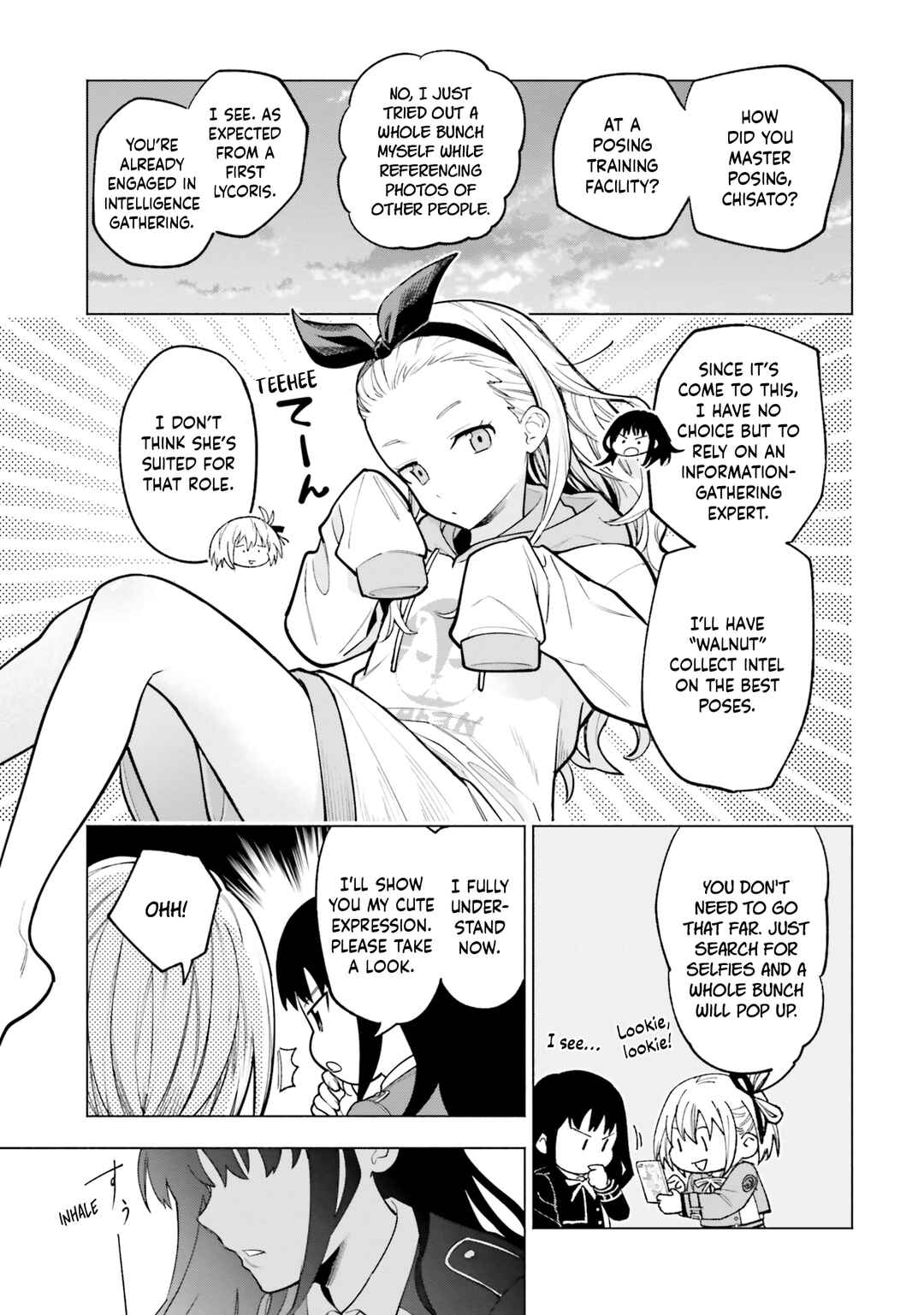 Page 5 Chapter 1 Lycoris Recoil Comic Anthology: Repeat