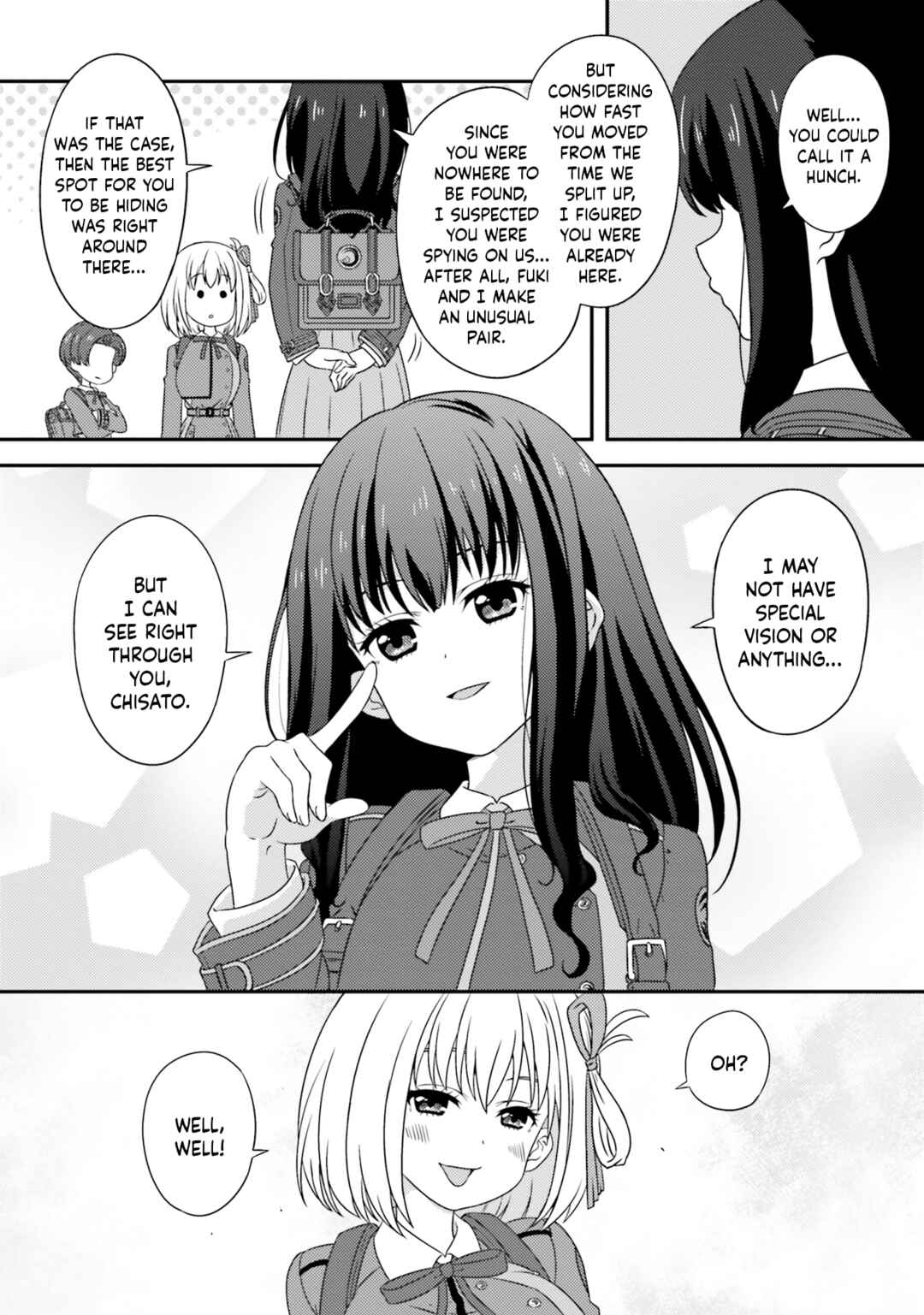 Page 14 Chapter 12 Lycoris Recoil Comic Anthology: Repeat