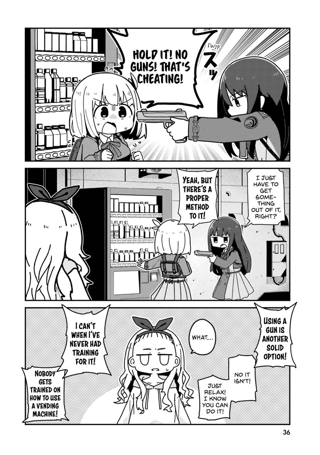 Page 2 Chapter 4 Lycoris Recoil Comic Anthology: Repeat
