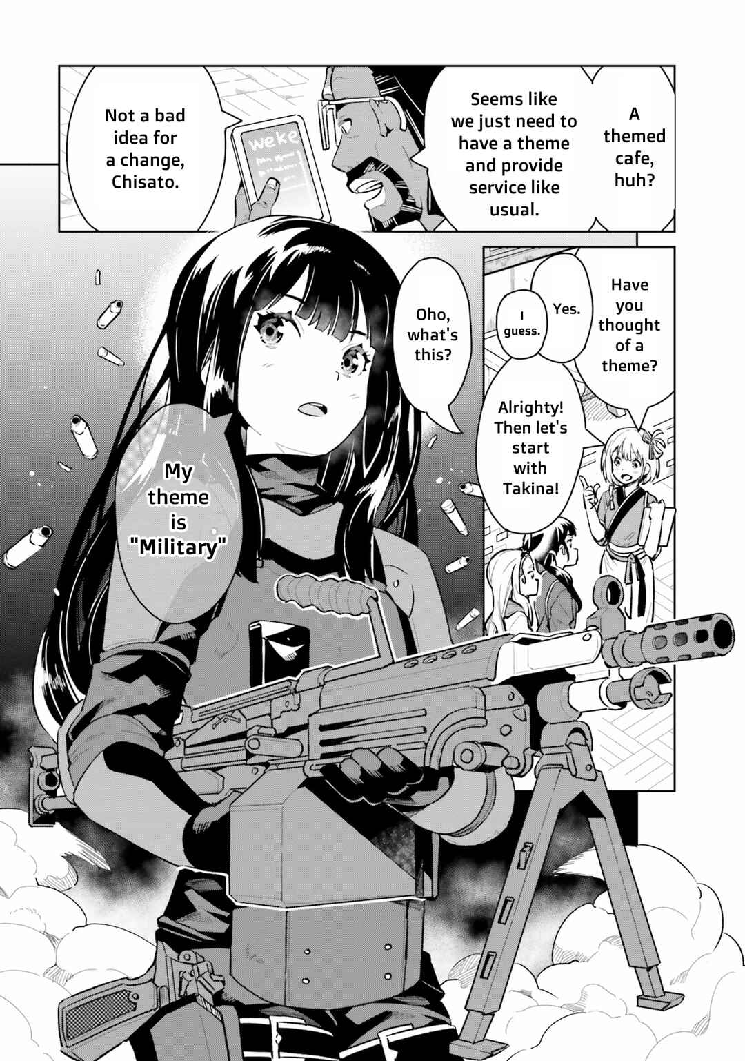 Page 2 Chapter 4 Lycoris Recoil Comic Anthology: Repeat