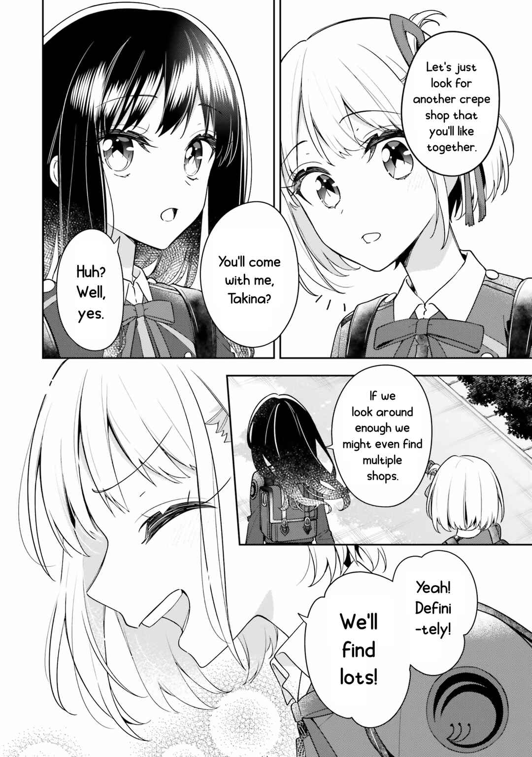 Page 14 Chapter 10 Lycoris Recoil Comic Anthology: Repeat