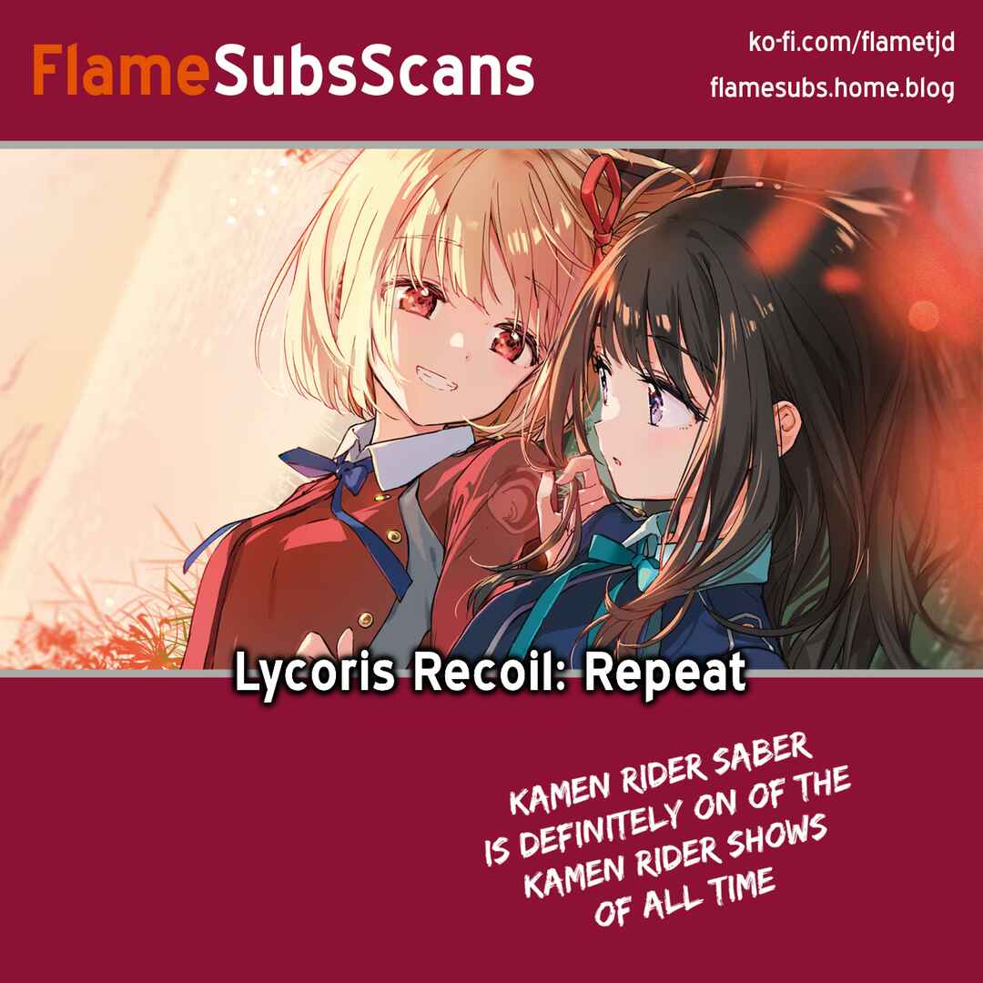 Page 11 Chapter 9 Lycoris Recoil Comic Anthology: Repeat