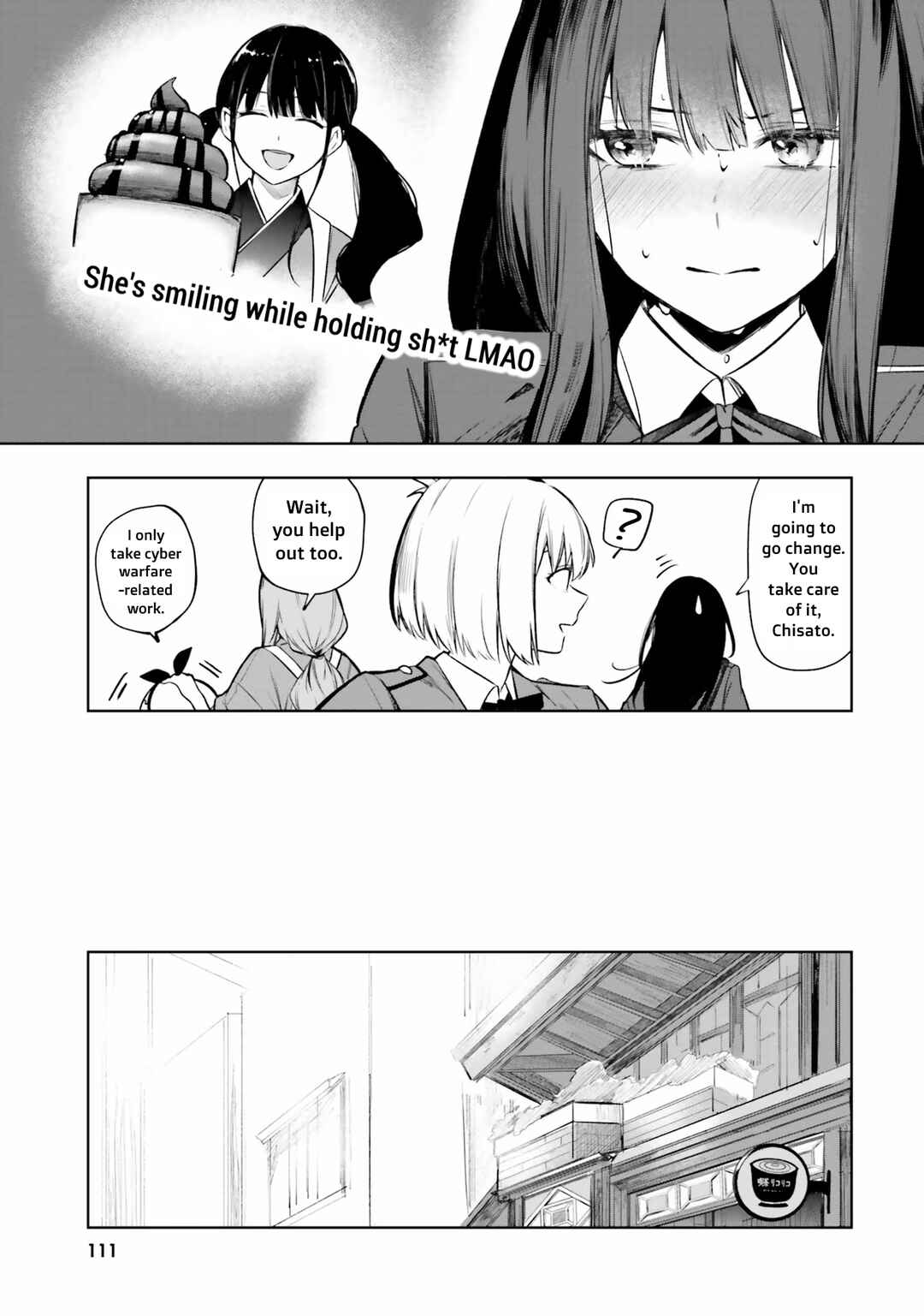 Page 3 Chapter 9 Lycoris Recoil Comic Anthology: Repeat