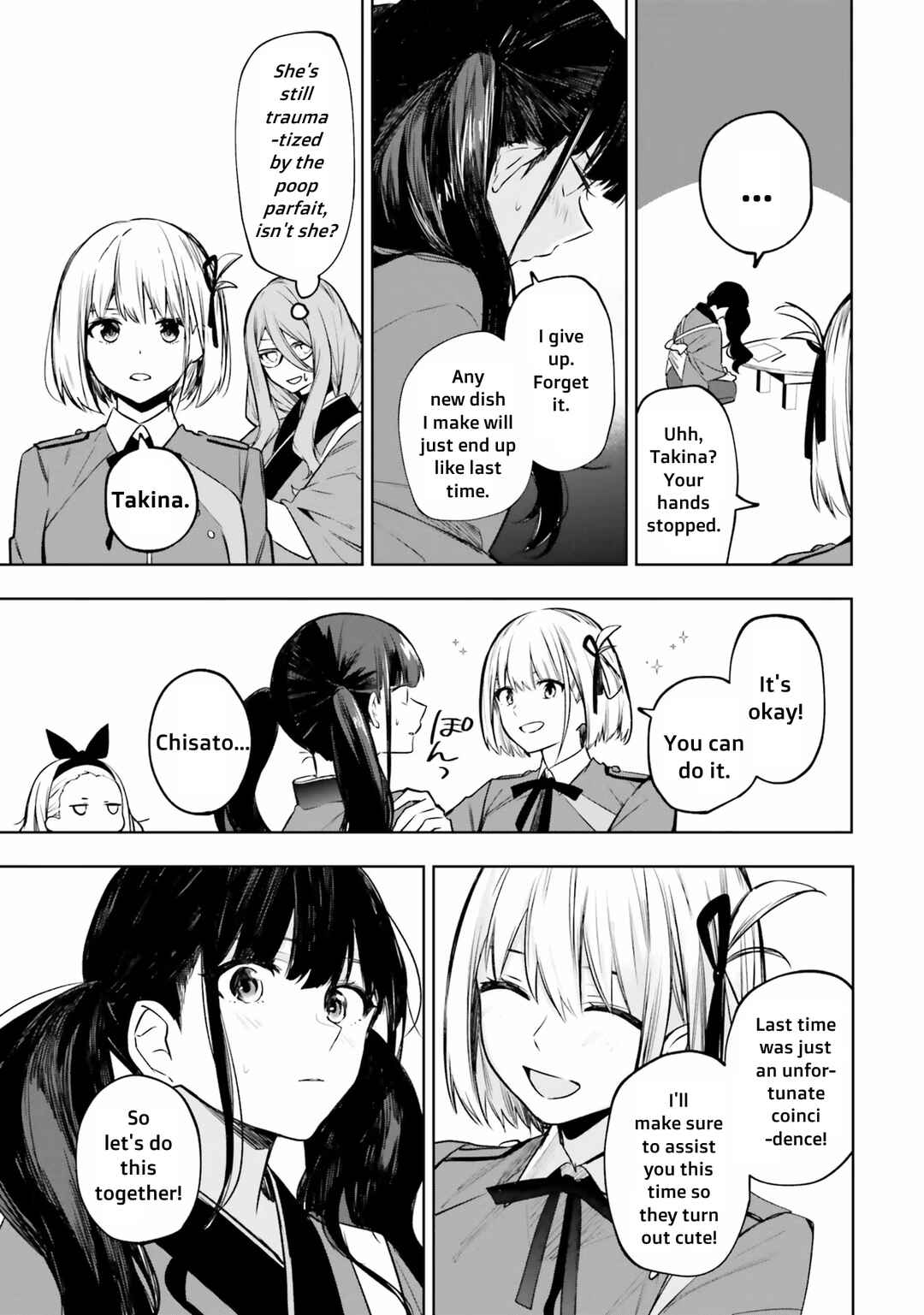 Page 5 Chapter 9 Lycoris Recoil Comic Anthology: Repeat
