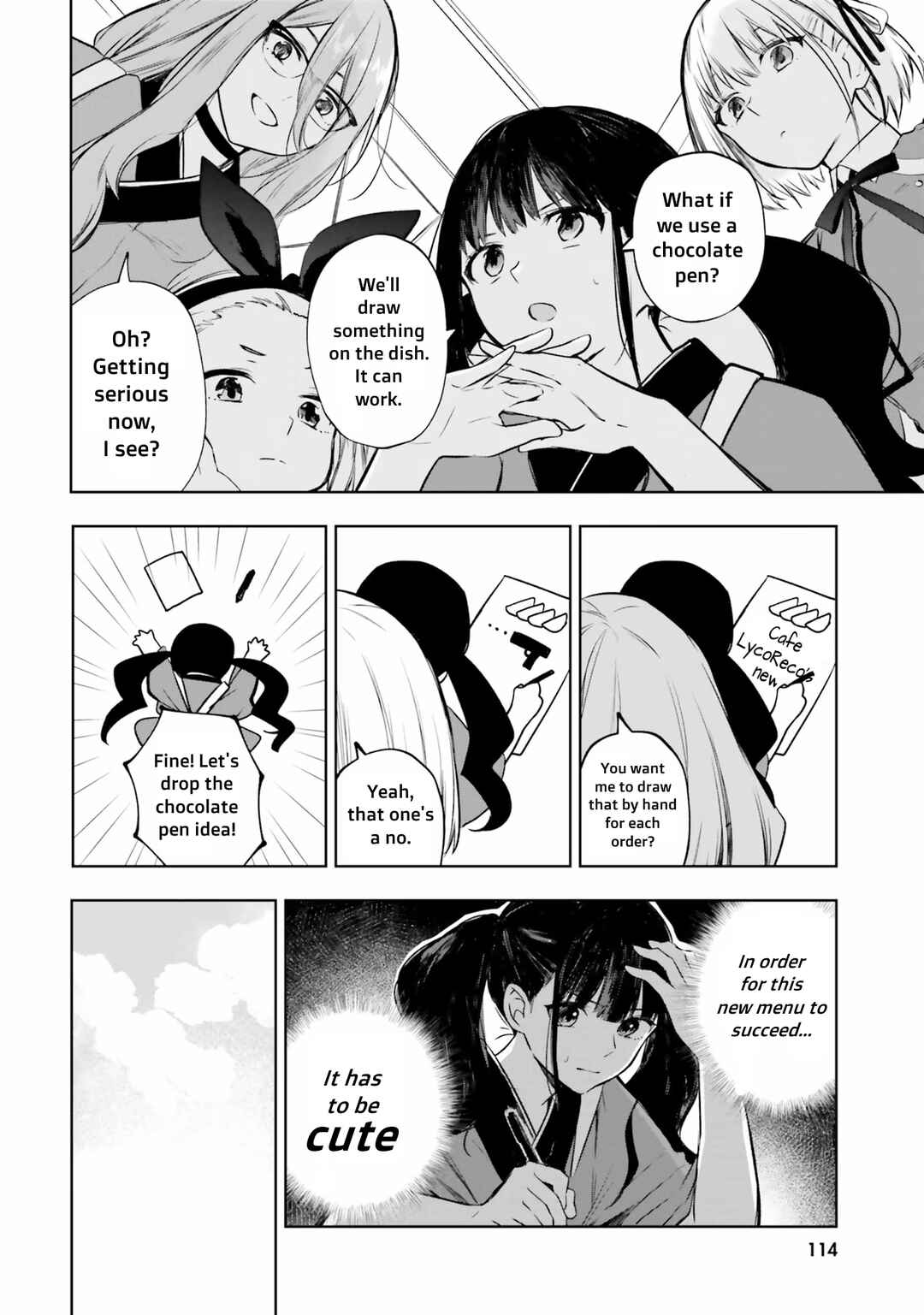 Page 6 Chapter 9 Lycoris Recoil Comic Anthology: Repeat