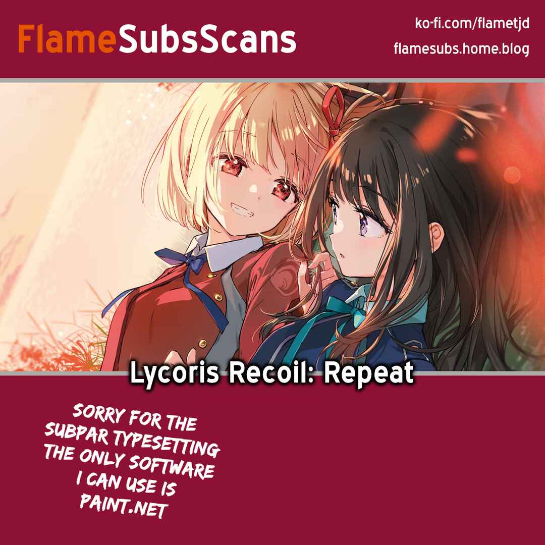 Page 11 Chapter 6 Lycoris Recoil Comic Anthology: Repeat