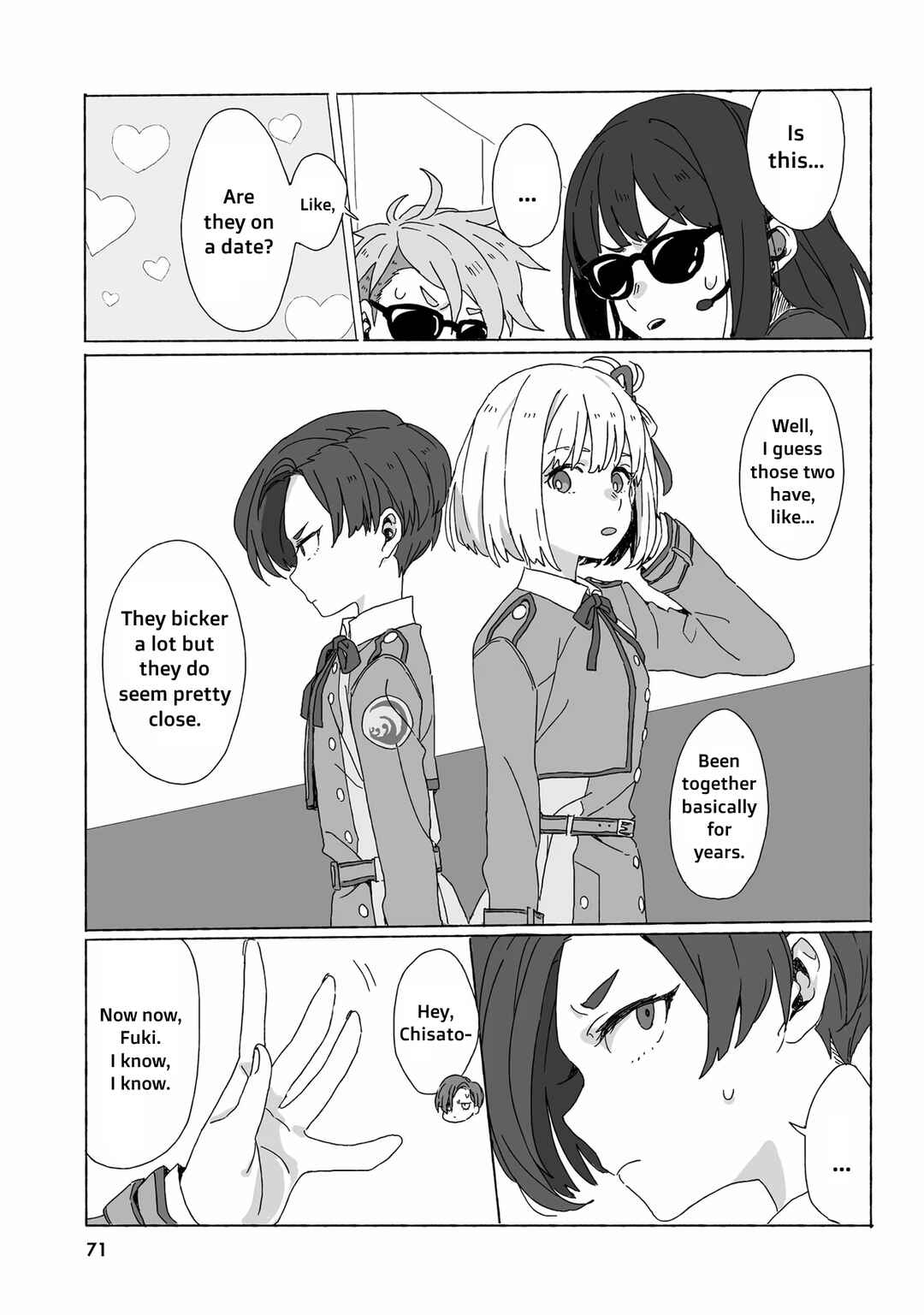 Page 5 Chapter 6 Lycoris Recoil Comic Anthology: Repeat