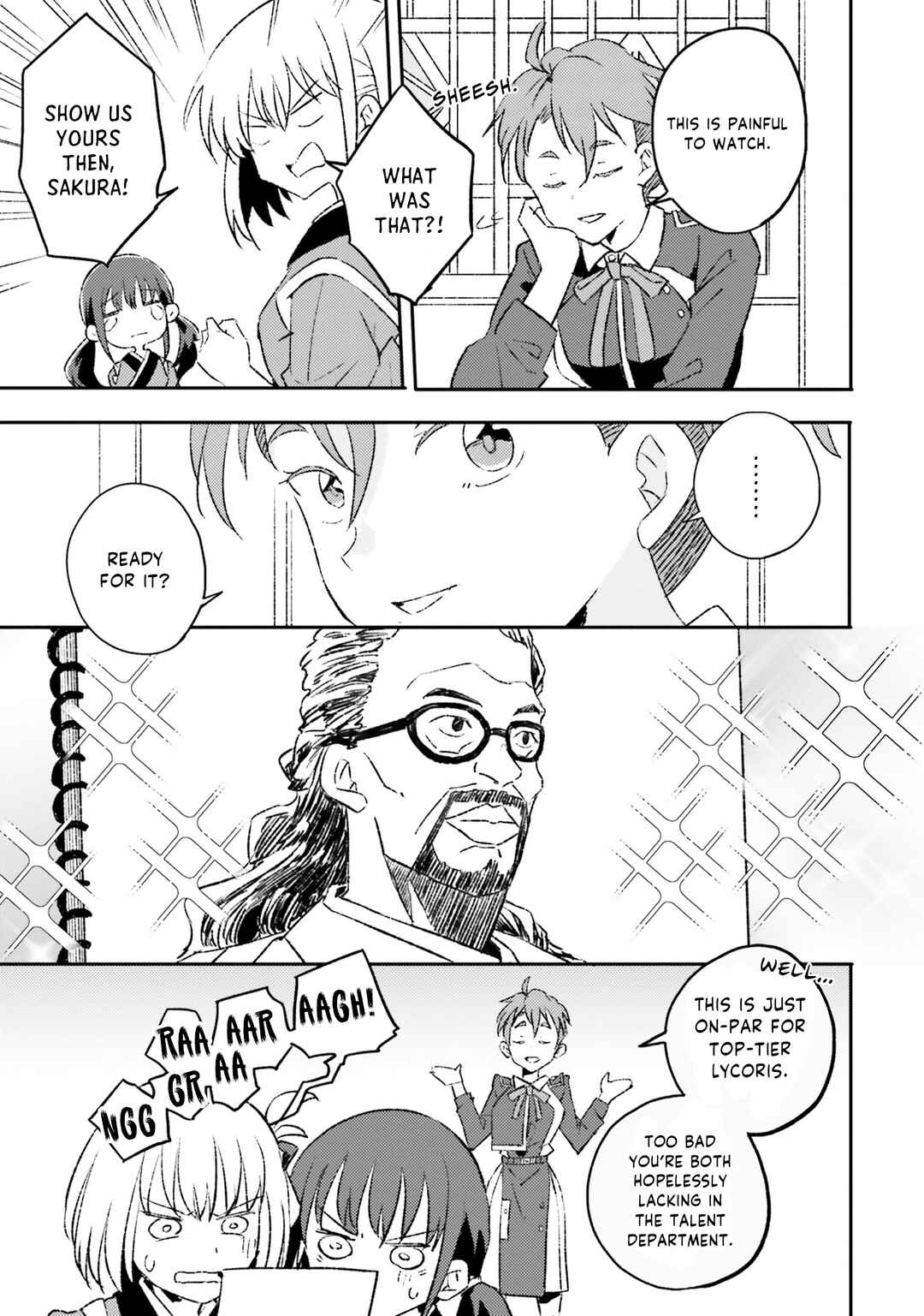 Page 5 Chapter 3 Lycoris Recoil Comic Anthology: Repeat