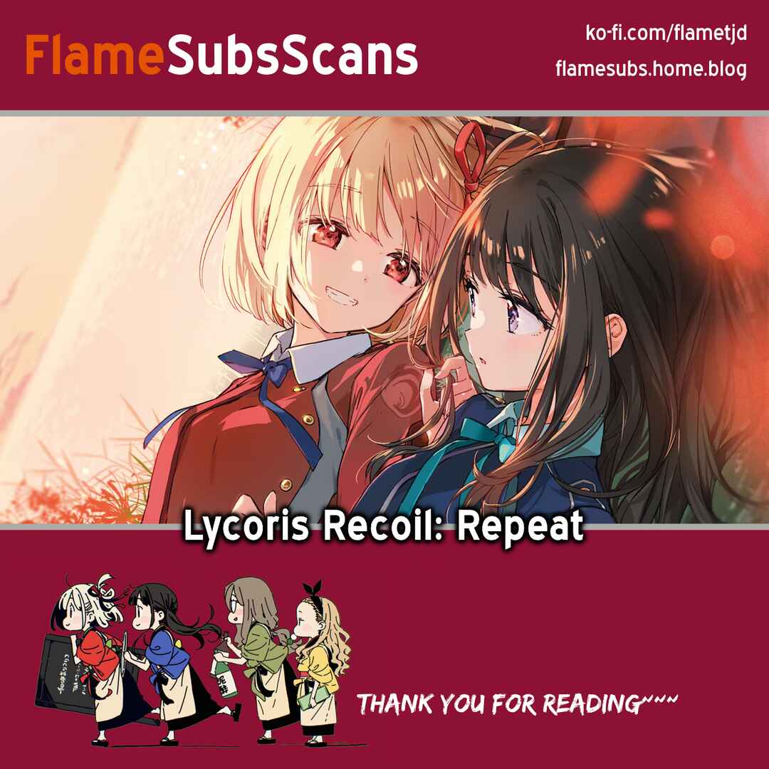 Page 13 Chapter 14 Lycoris Recoil Comic Anthology: Repeat