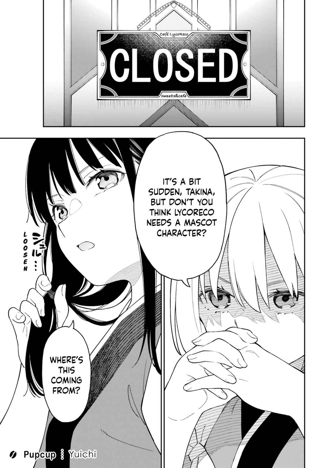 Page 1 Chapter 6 Lycoris Recoil Comic Anthology: Repeat