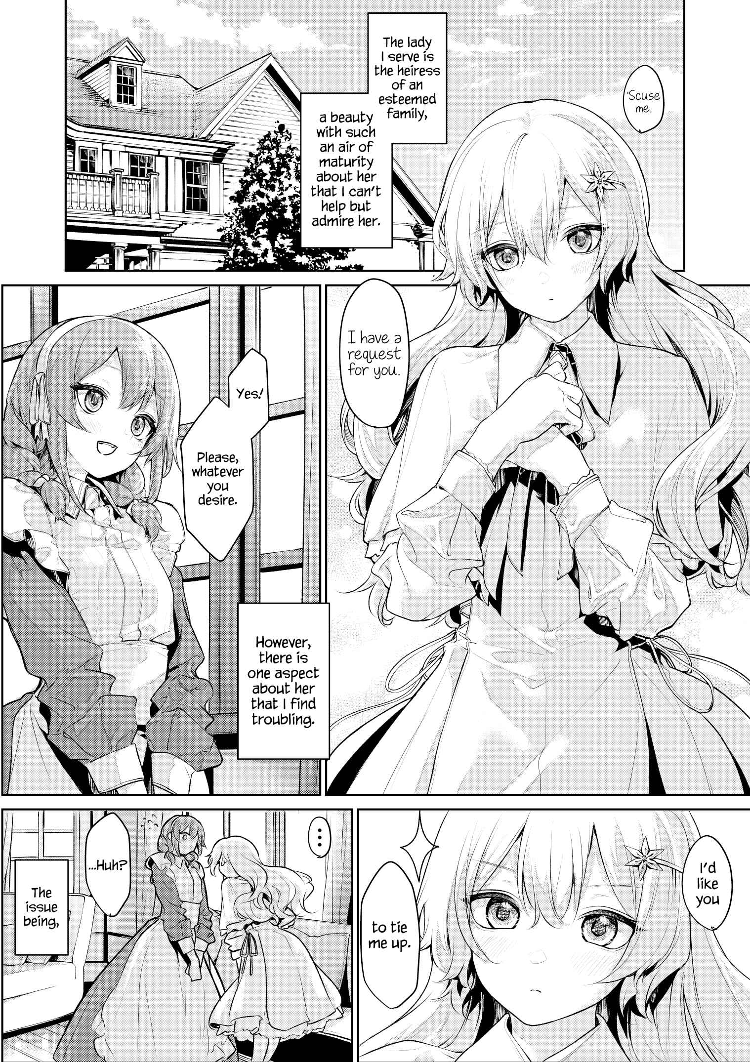 Page 1 Chapter 9 A Mistress Who Tempts Her Maid