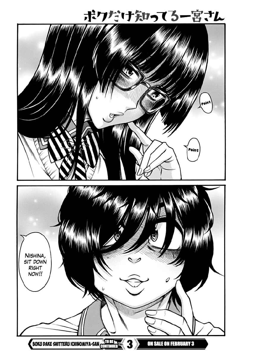 Page 27 Chapter 3 Boku Dake Shitteru Ichimiya-san