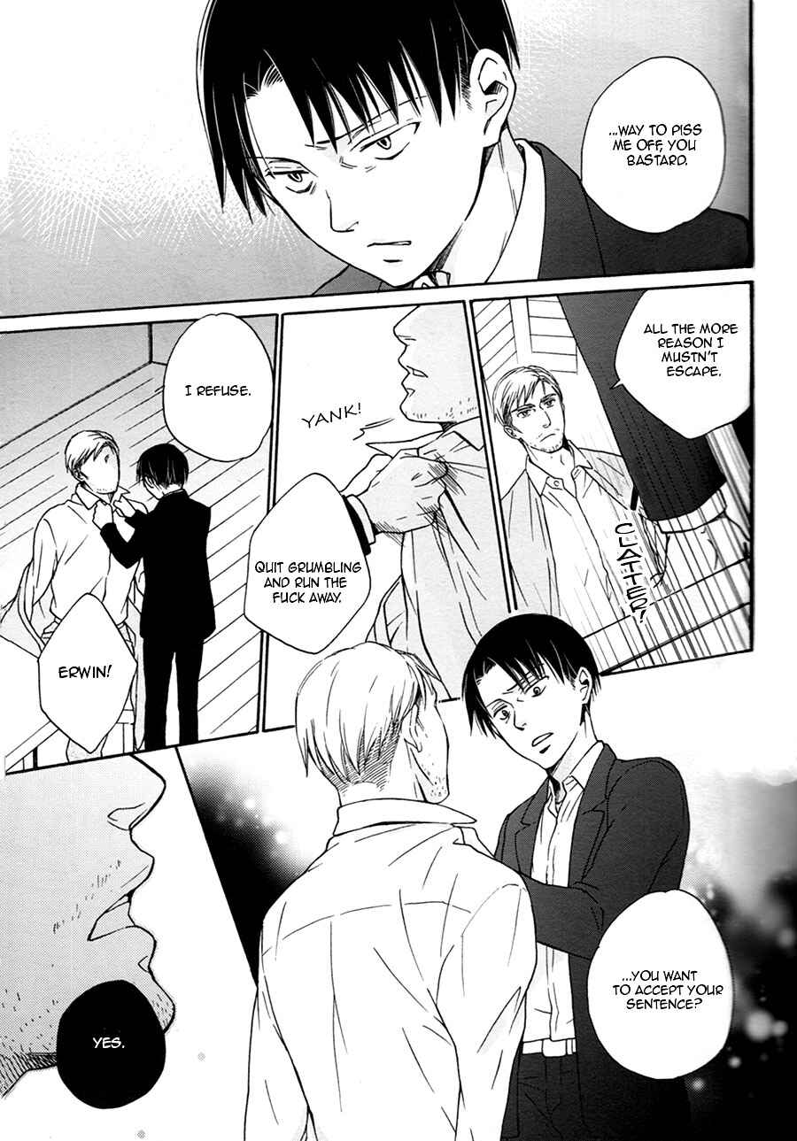 Page 17 Chapter Unknown_9fc2 Shingeki no Kyojin - Sekai no Owari wa Kimi to (Doujinshi)