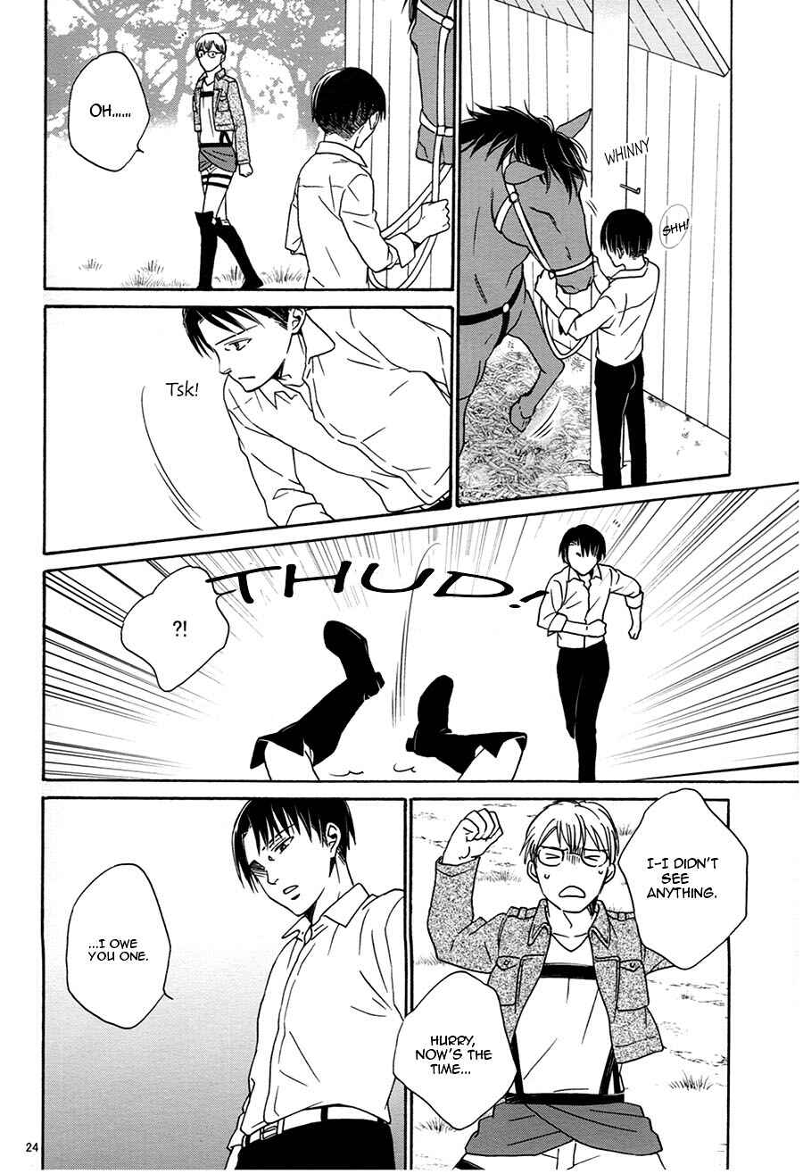 Page 22 Chapter Unknown_9fc2 Shingeki no Kyojin - Sekai no Owari wa Kimi to (Doujinshi)