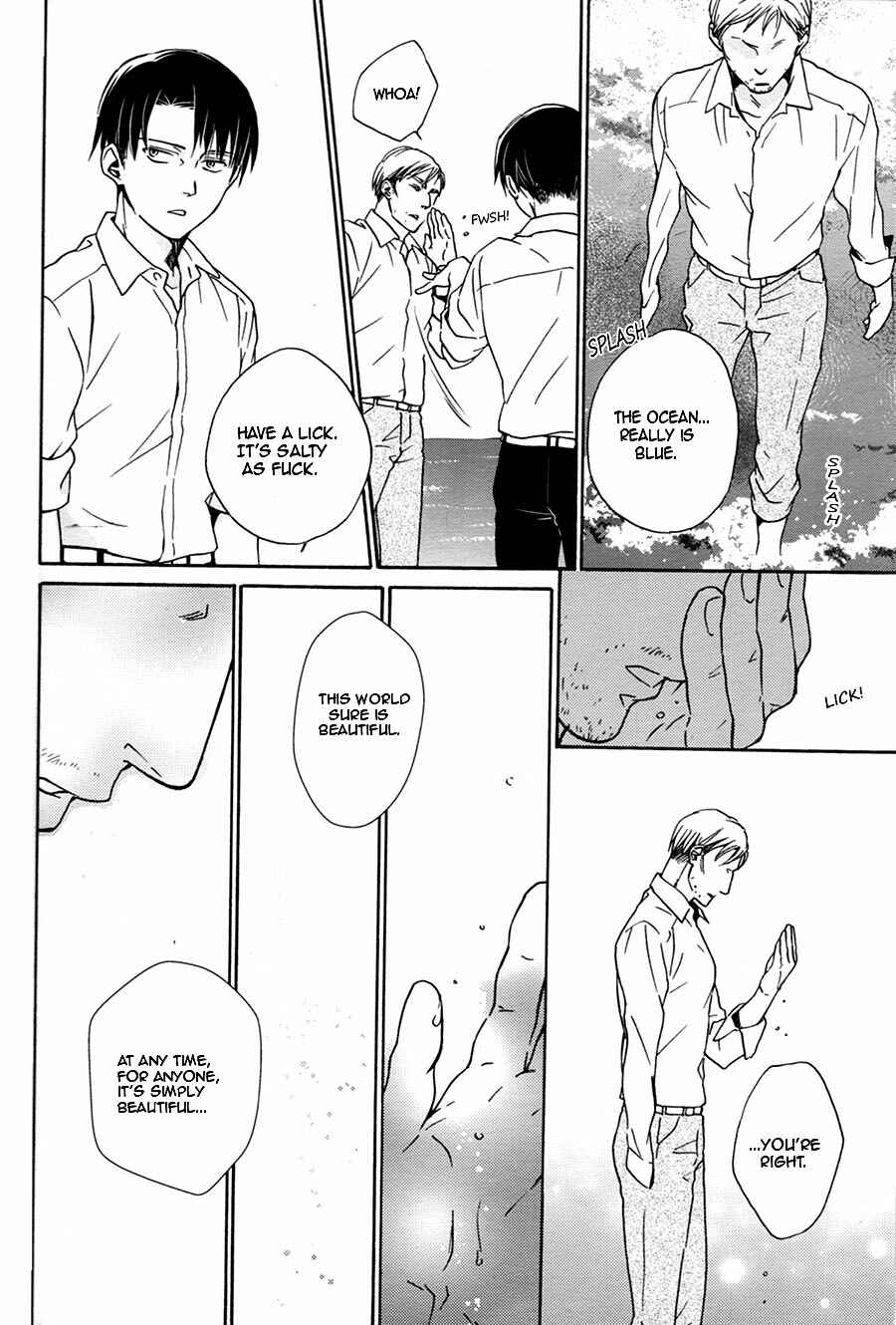 Page 32 Chapter Unknown_9fc2 Shingeki no Kyojin - Sekai no Owari wa Kimi to (Doujinshi)