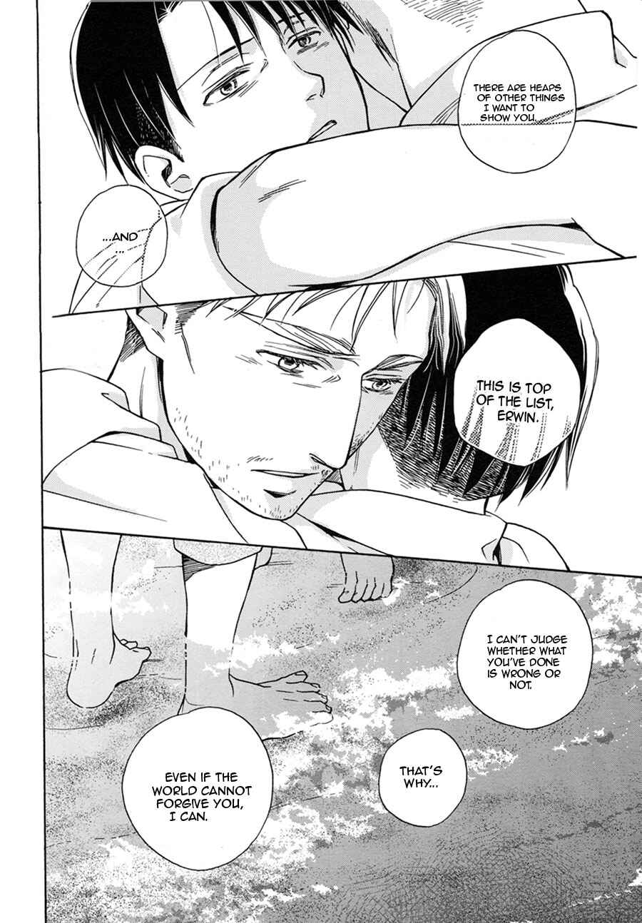 Page 34 Chapter Unknown_9fc2 Shingeki no Kyojin - Sekai no Owari wa Kimi to (Doujinshi)