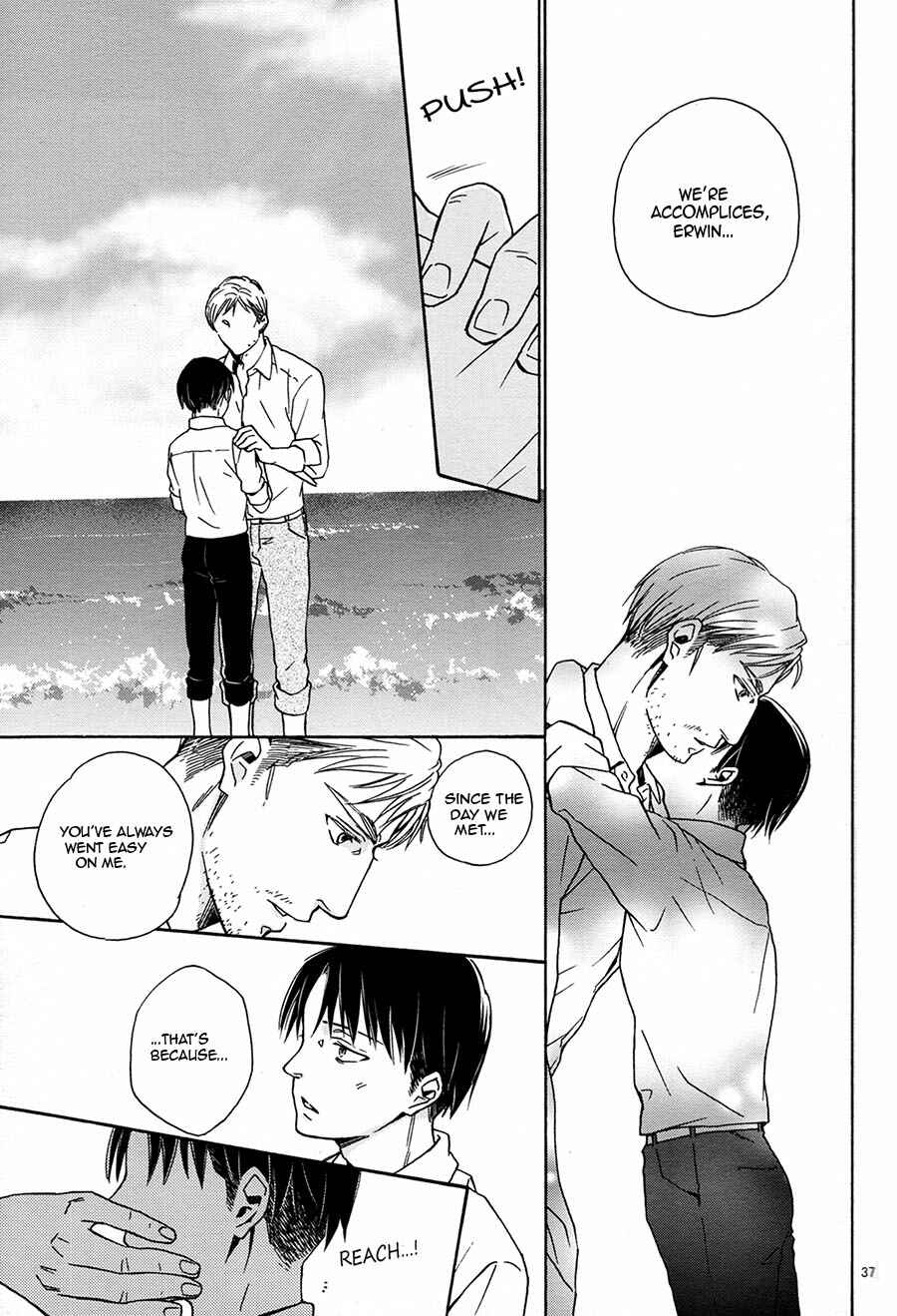 Page 35 Chapter Unknown_9fc2 Shingeki no Kyojin - Sekai no Owari wa Kimi to (Doujinshi)
