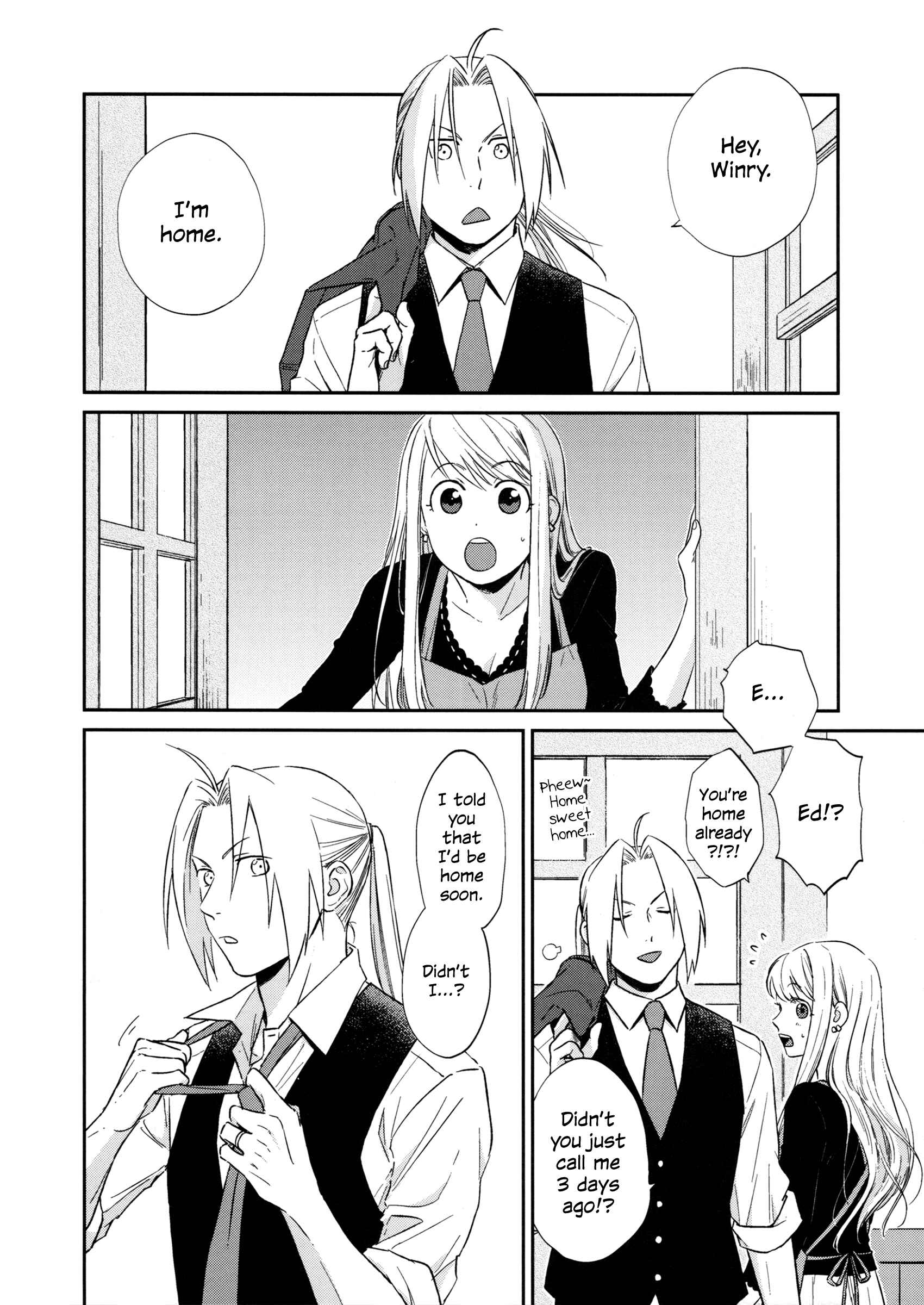 Page 12 Chapter Unknown_595c Fullmetal Alchemist - You See, Actually Im... (Doujinshi)