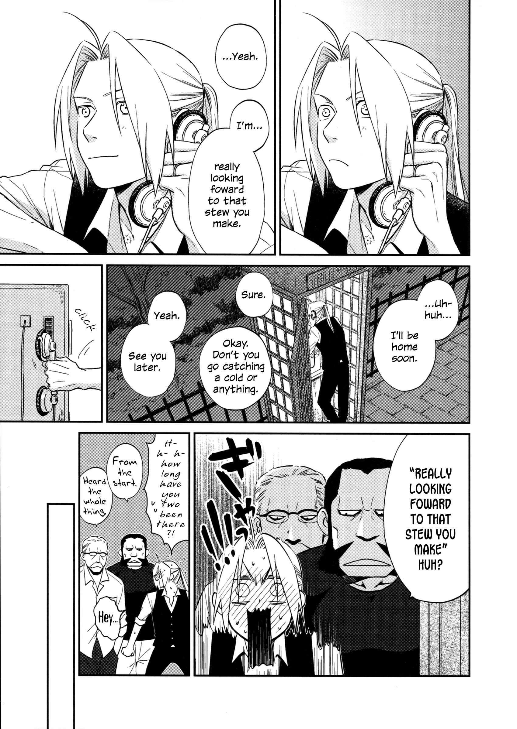 Page 9 Chapter Unknown_595c Fullmetal Alchemist - You See, Actually Im... (Doujinshi)