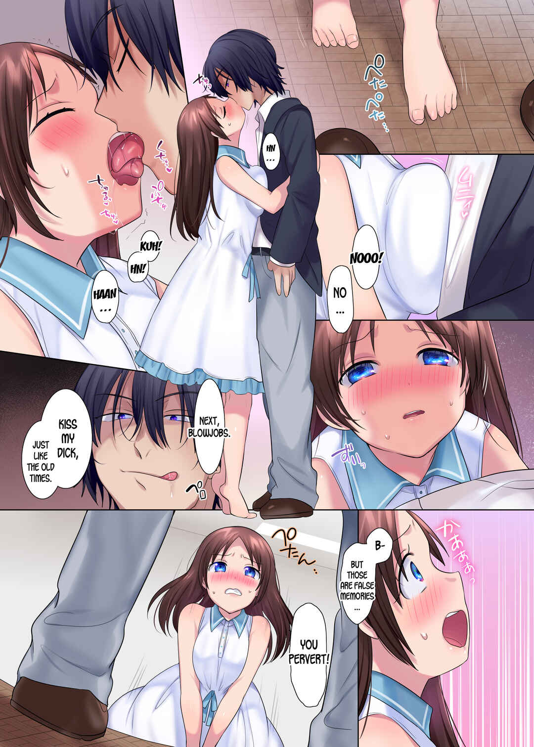 Page 14 Chapter Unknown_ea4d Psychopath Osananajimi to Kyonyuu Onna Kyoushi ni Sareta Ore ~Kako Kaihen de Yaritai Houdai~