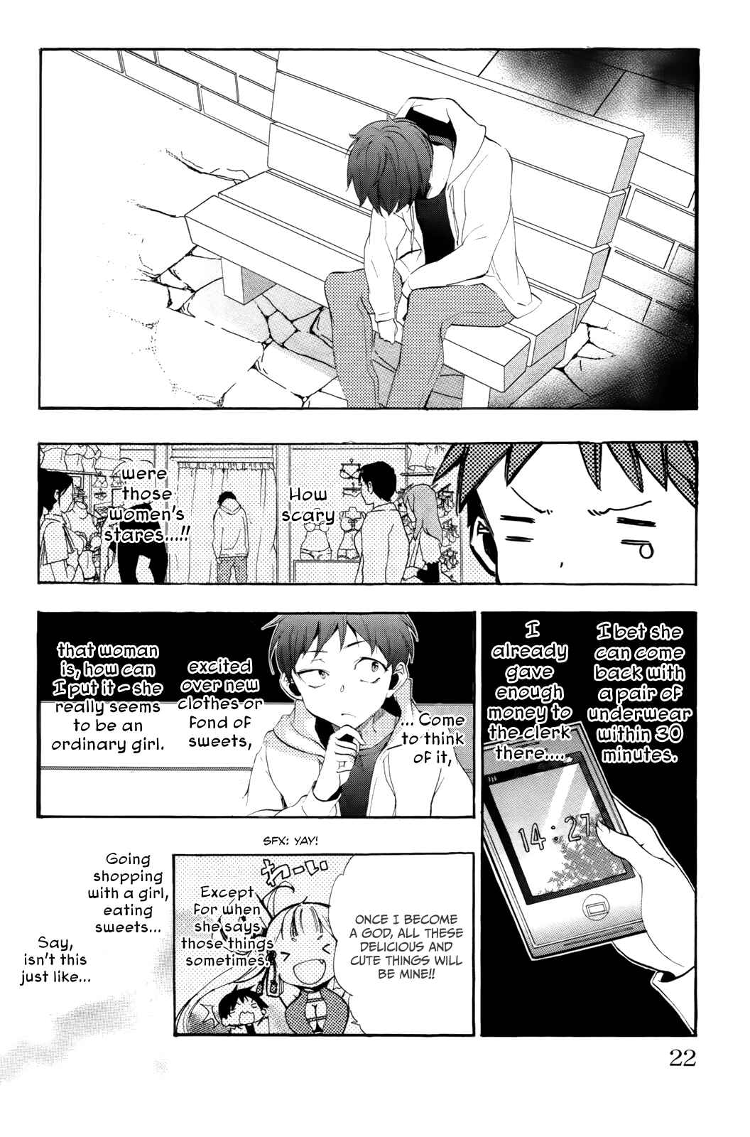 Page 21 Chapter 5 Kami-sama Drop