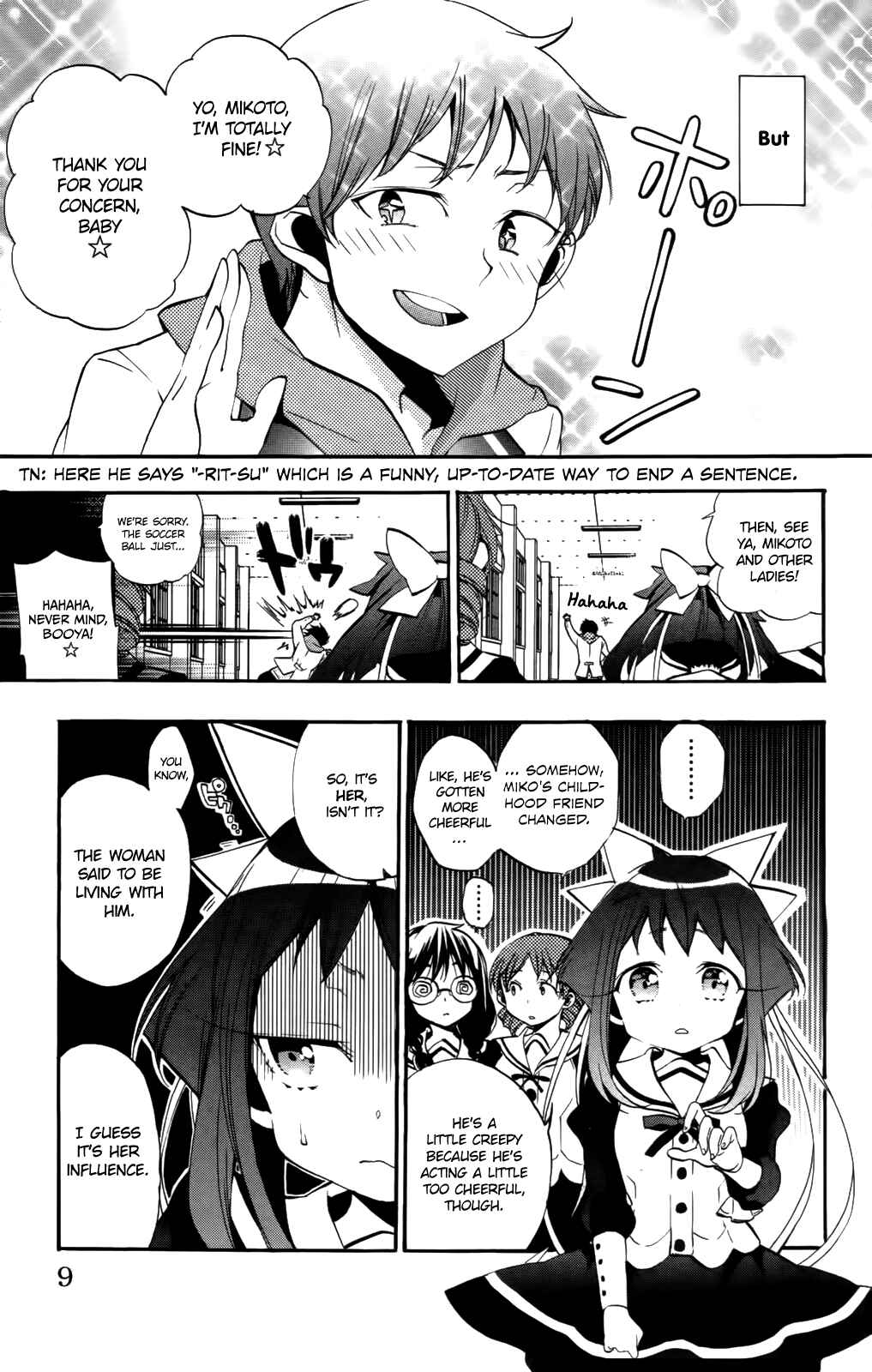 Page 8 Chapter 5 Kami-sama Drop