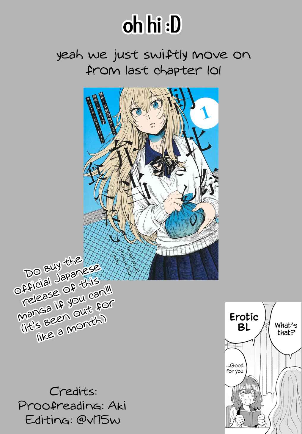 Page 19 Chapter 10 Asahina-san no Bentou Tabetai