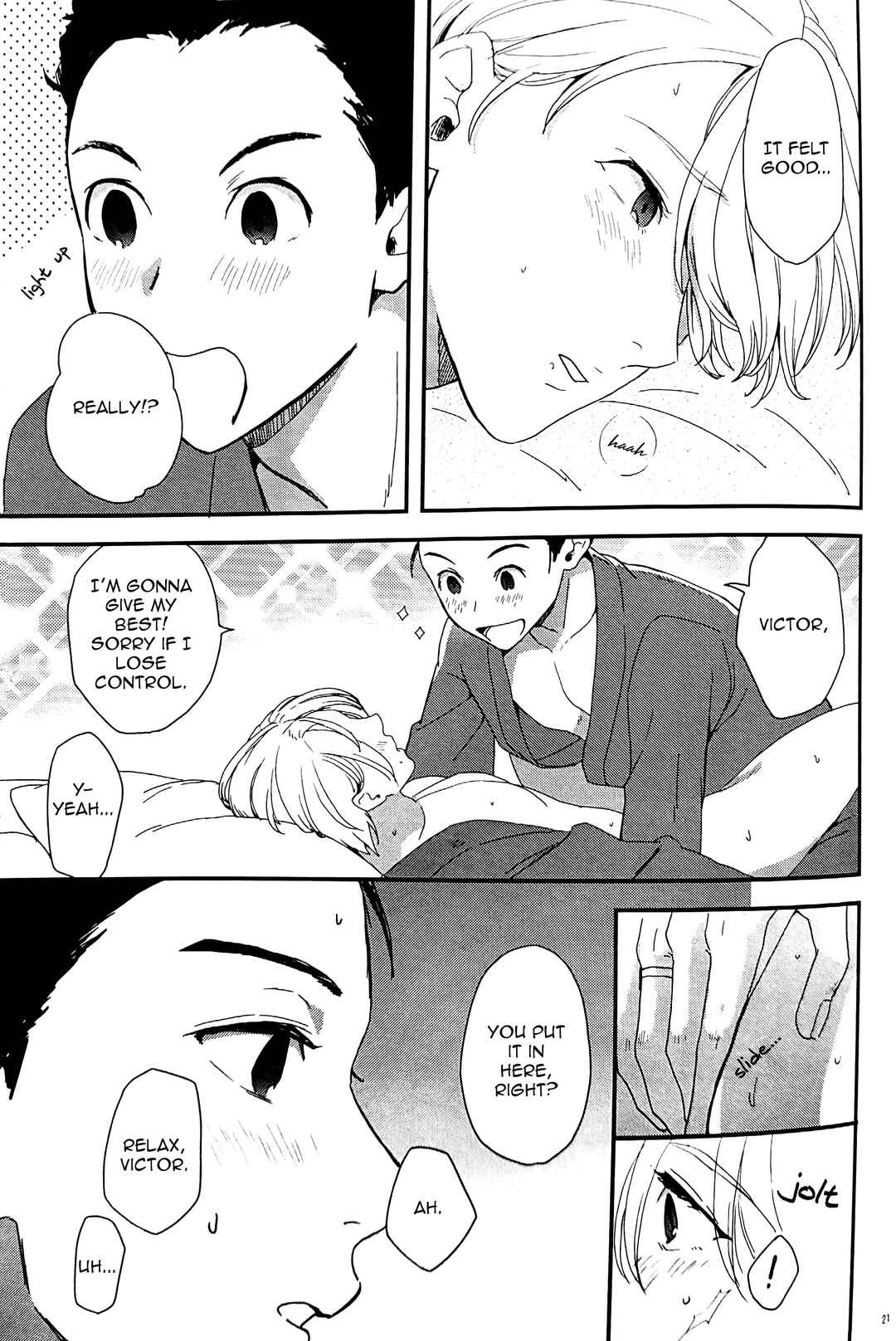 Page 21 Chapter Unknown_904b Yuri!!! on Ice - Koko ni Ai Ga Aru Nara (Doujinshi)