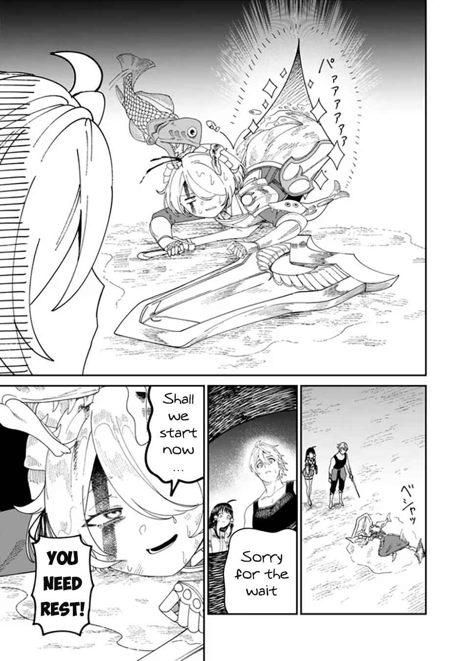 Page 14 Chapter 9.1 Nimotsu Mochi no Noukin Musou