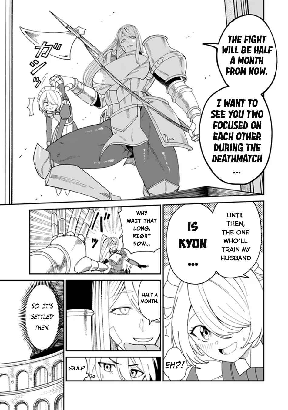 Page 8 Chapter 9.1 Nimotsu Mochi no Noukin Musou