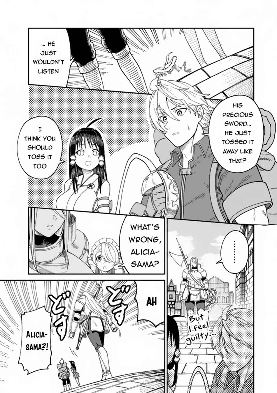 Page 12 Chapter 7.1 Nimotsu Mochi no Noukin Musou