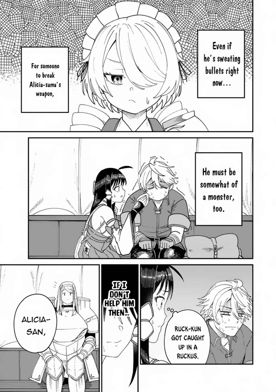 Page 10 Chapter 8.1 Nimotsu Mochi no Noukin Musou
