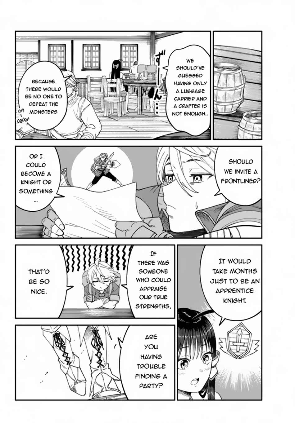 Page 8 Chapter 6.2 Nimotsu Mochi no Noukin Musou