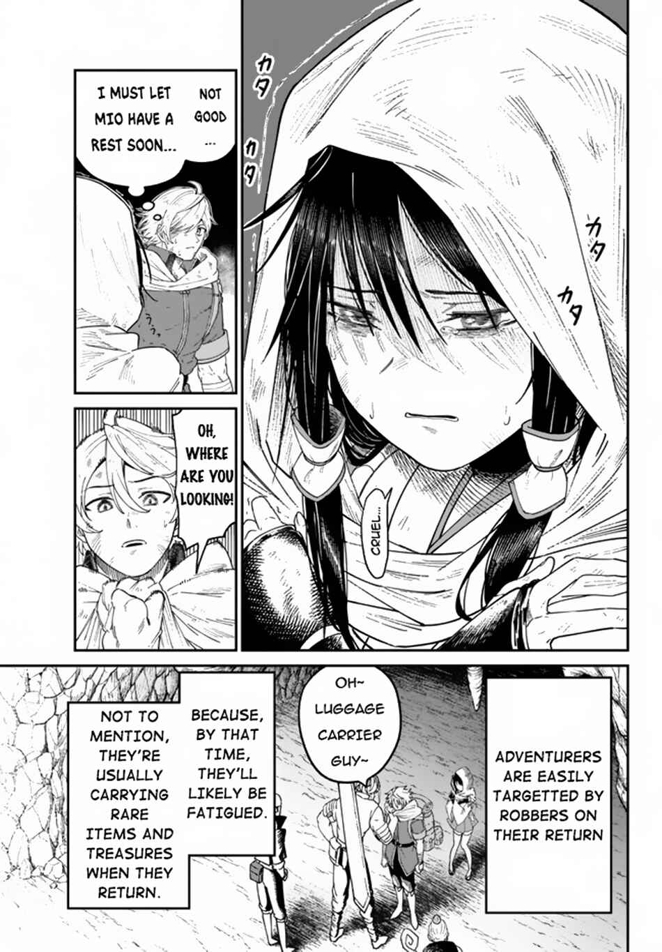 Page 16 Chapter 4.1 Nimotsu Mochi no Noukin Musou