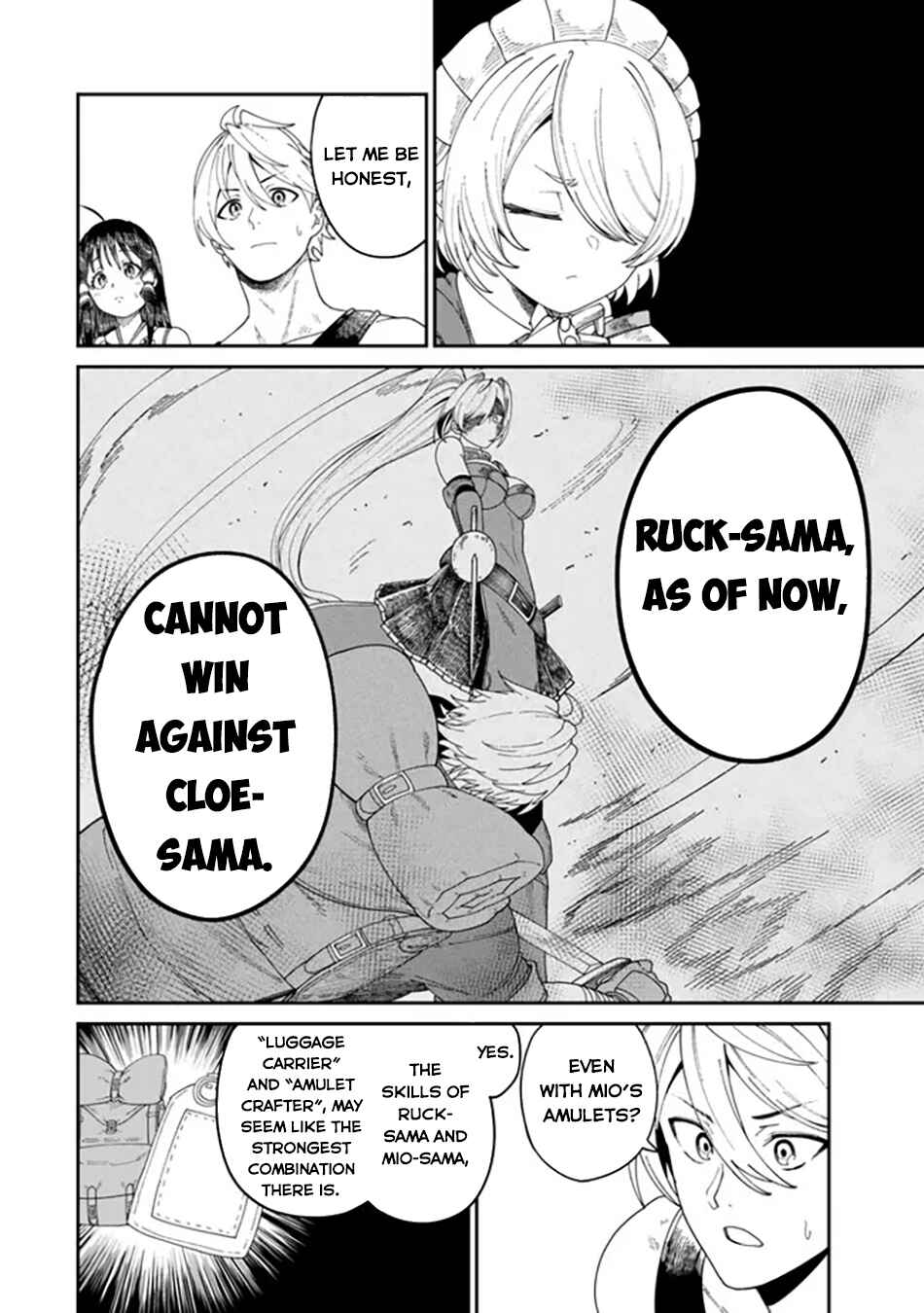 Page 8 Chapter 9.2 Nimotsu Mochi no Noukin Musou
