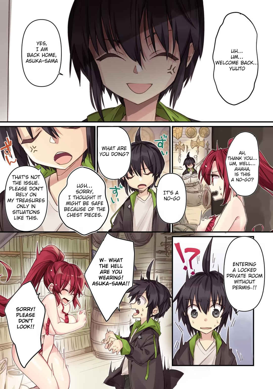 Page 6 Chapter 4 Hiten no Asuka ~Isekai no Shoujo ni Saikyou Takara-gu Ataeta Kekka~