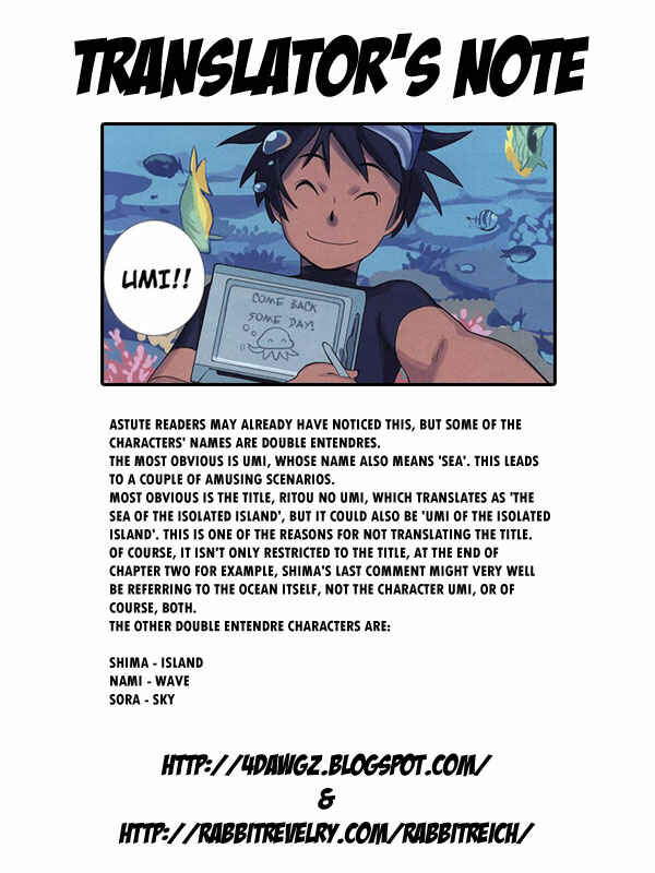 Page 8 Chapter 5.5 Ritou no Umi